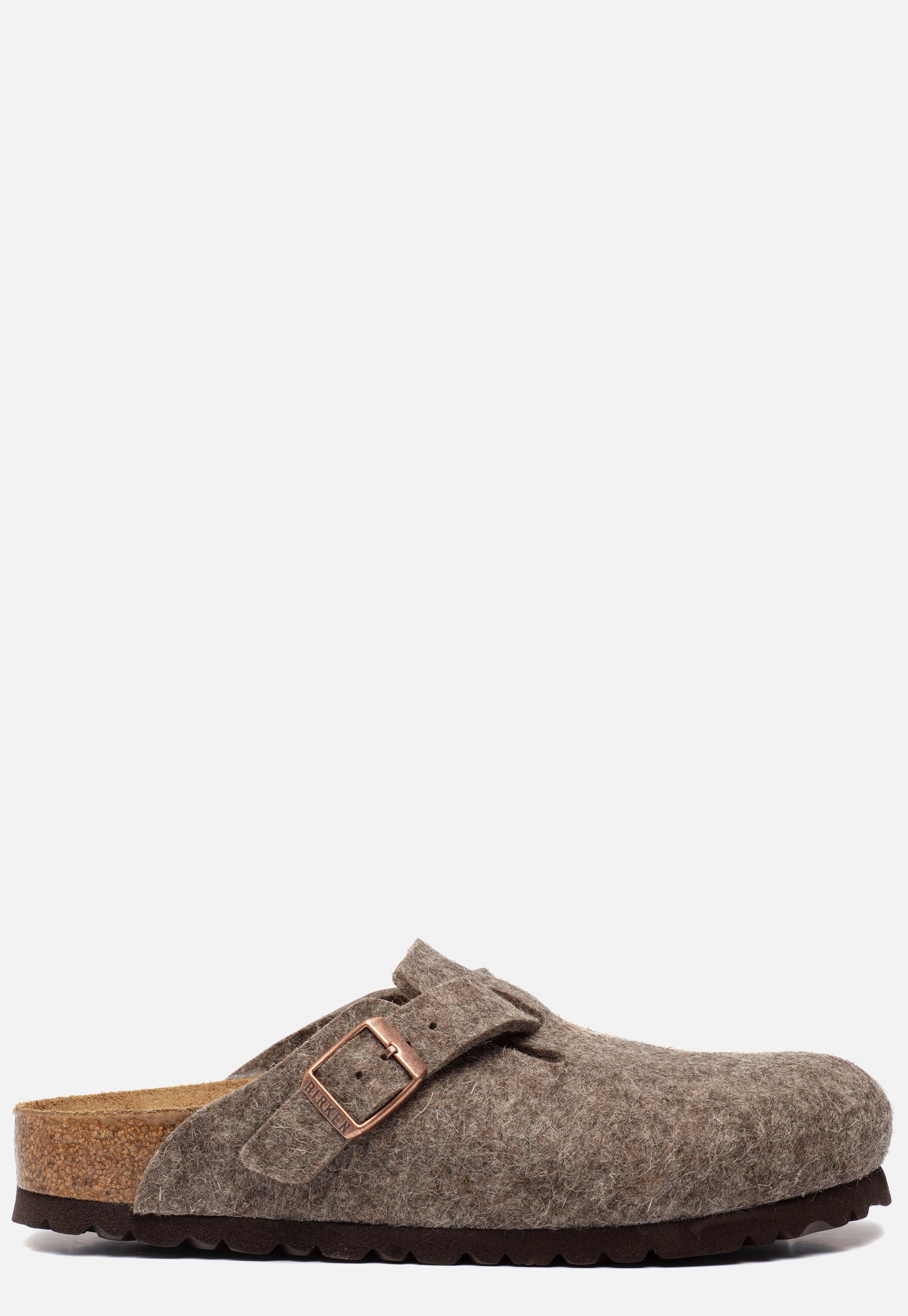 Birkenstock Boston instappers bruin Vilt 270247 afbeelding 2