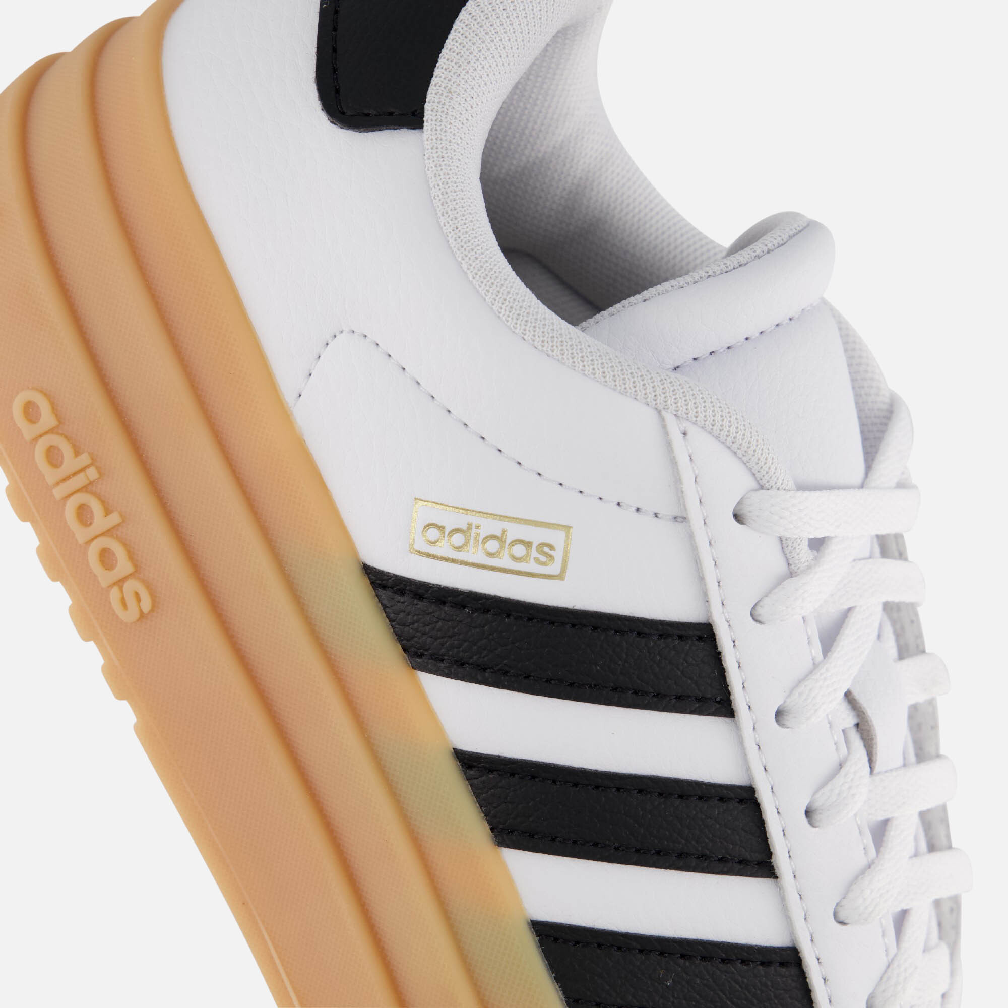 Adidas VL Court Bold Sneakers wit Leer afbeelding 4