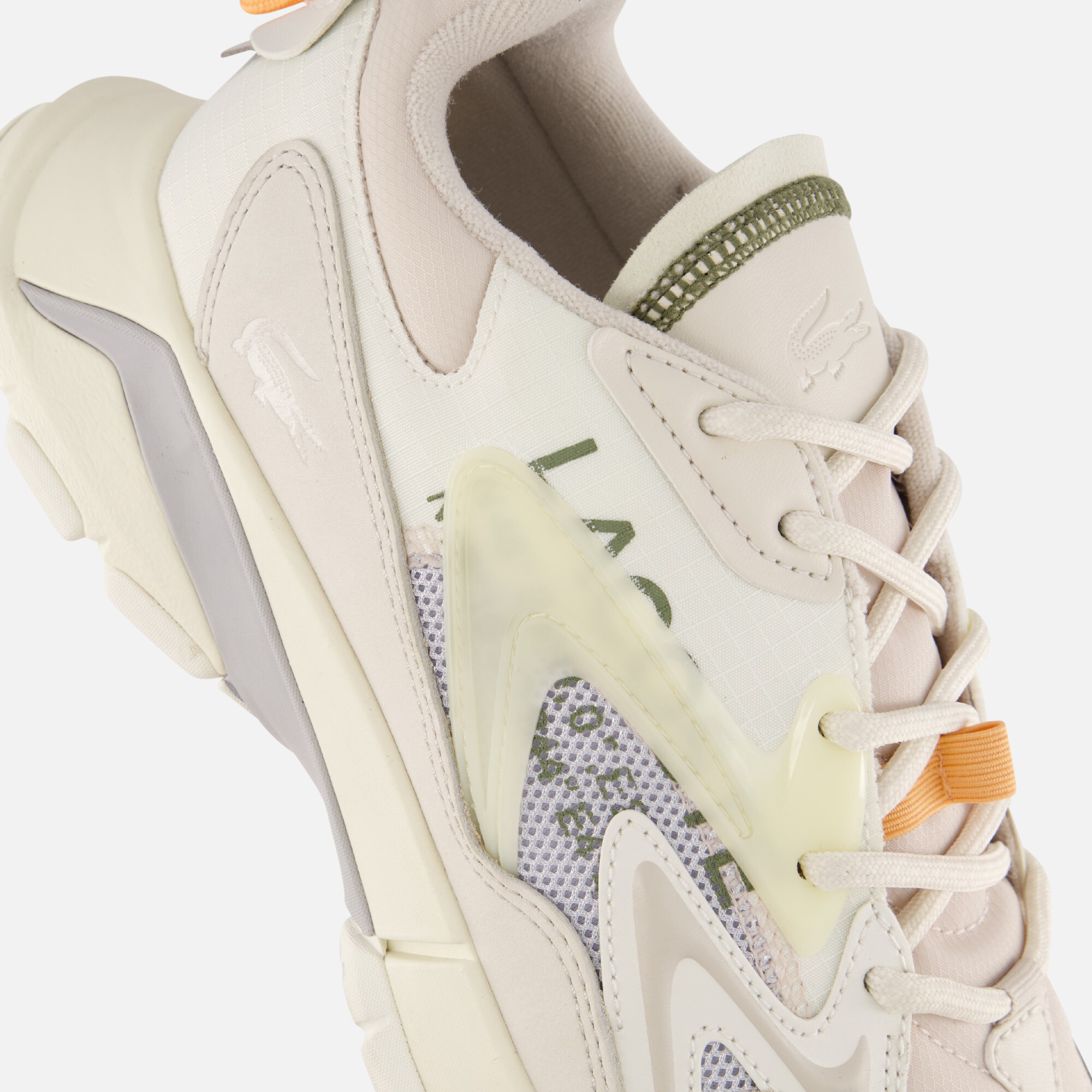 Lacoste L003 Neo Tech Sneakers wit Pu afbeelding 4
