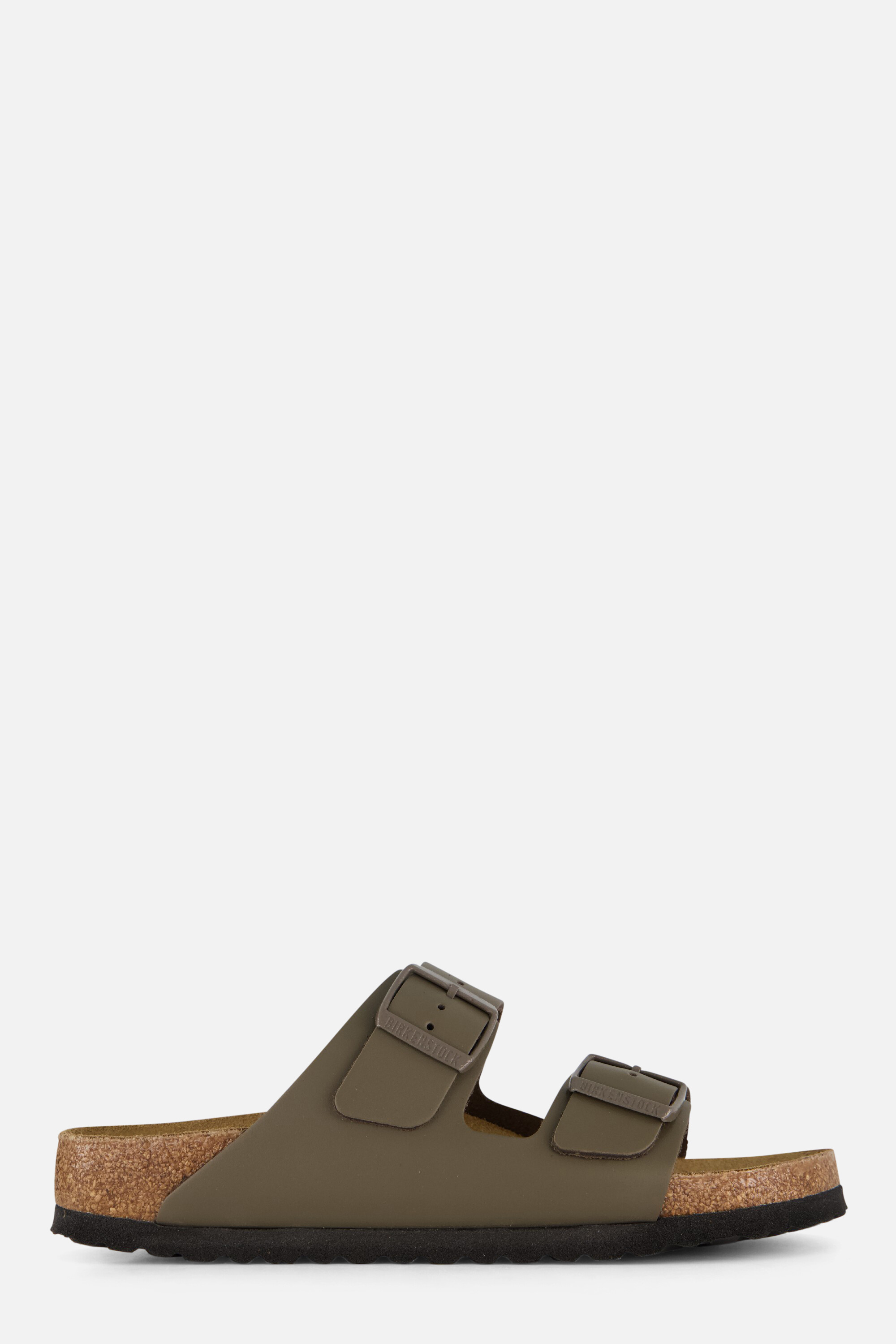 Birkenstock Arizona Slippers grijs Leer afbeelding 4