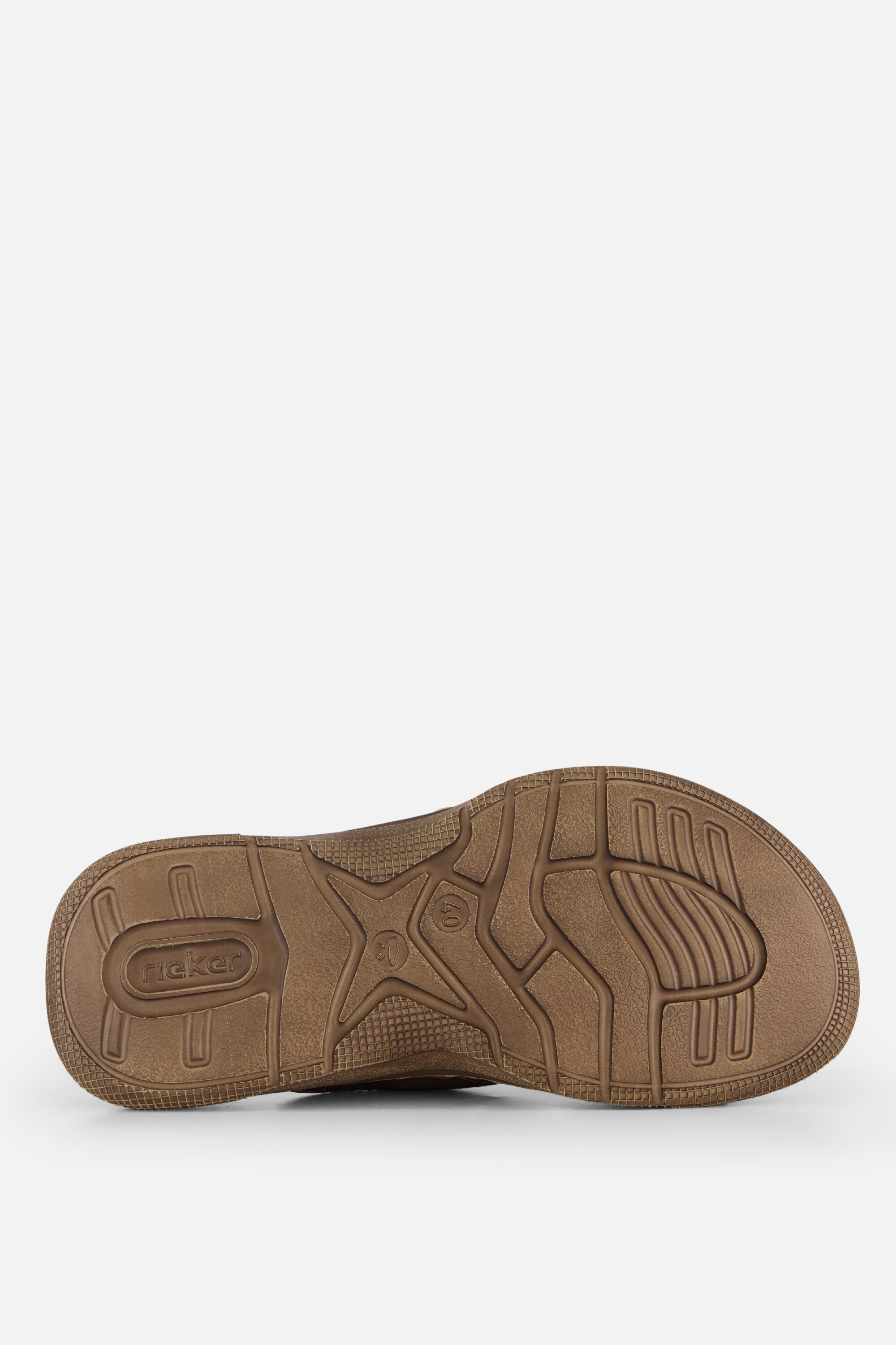 Rieker Erwan Slippers grijs Imitatieleer afbeelding 2