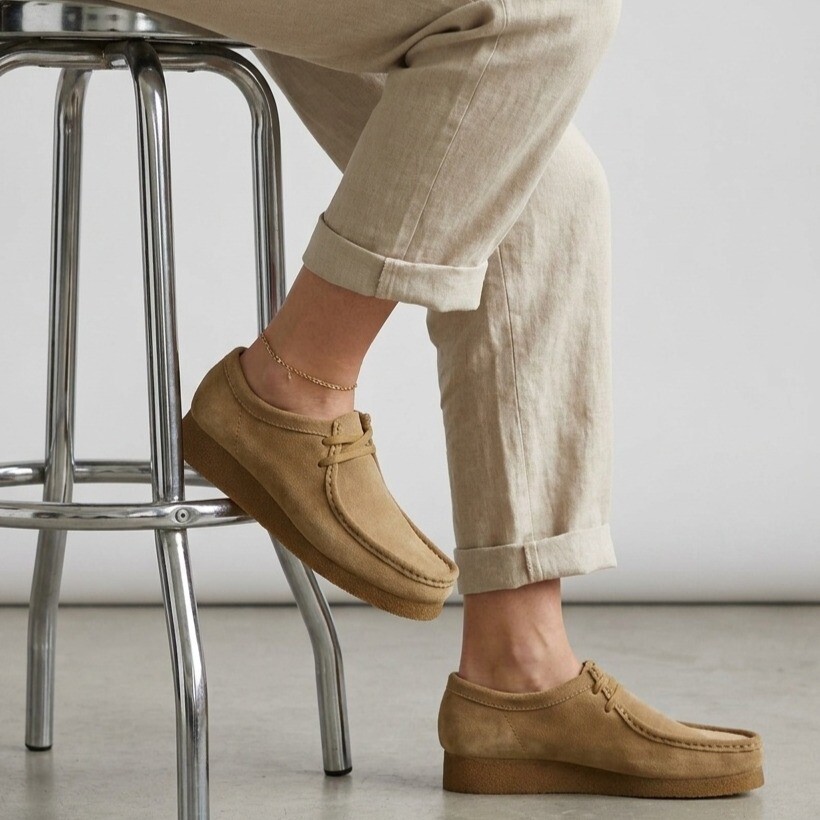 Clarks Wallabee Evo bruin Suède