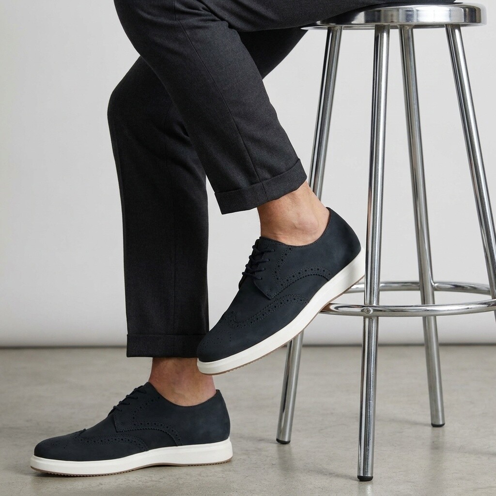 Cycleur de luxe Cycleur De Luxe DC8 Veterschoen blauw Suède