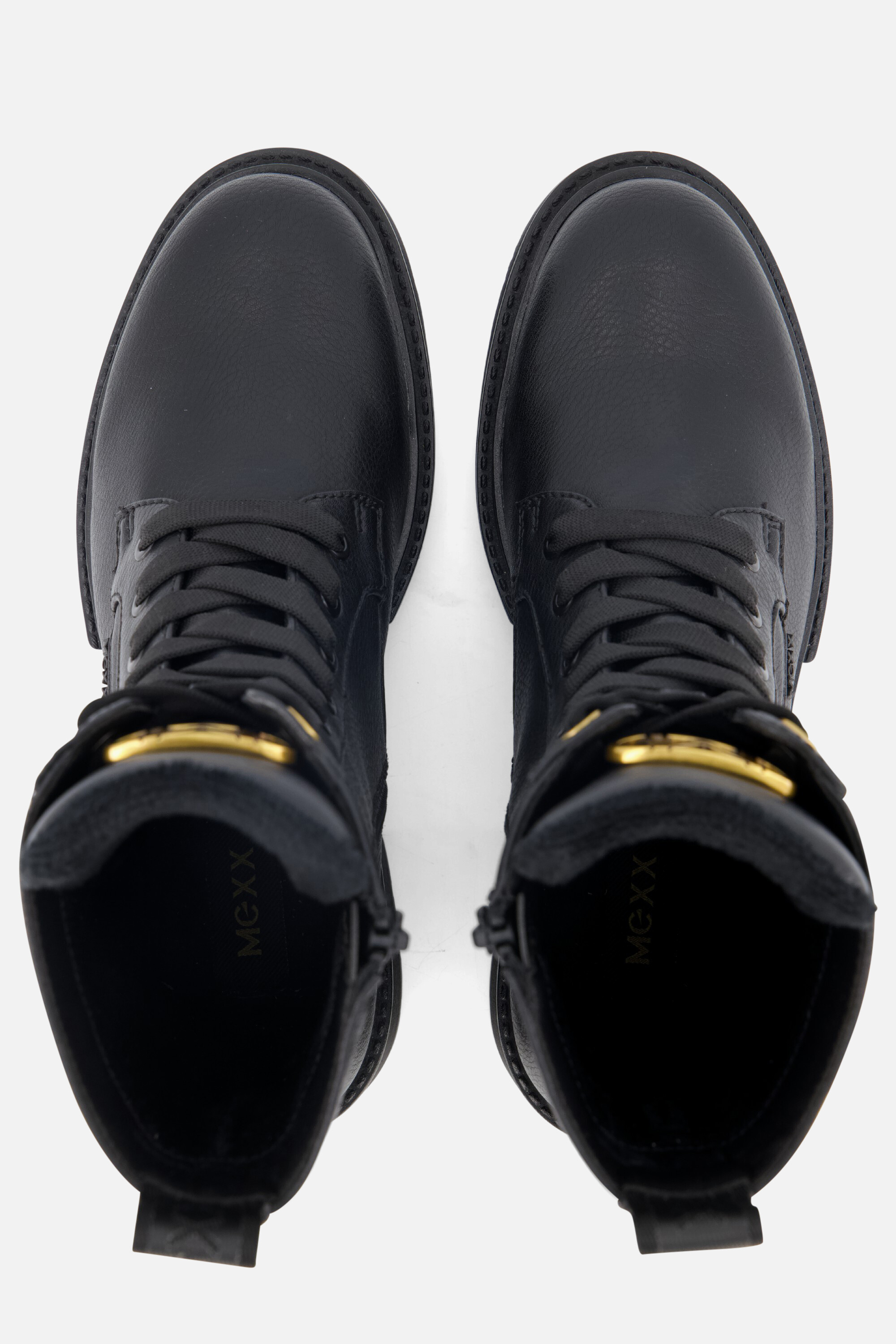 Mexx Holea Glad Veterboots zwart Synthetisch afbeelding 3
