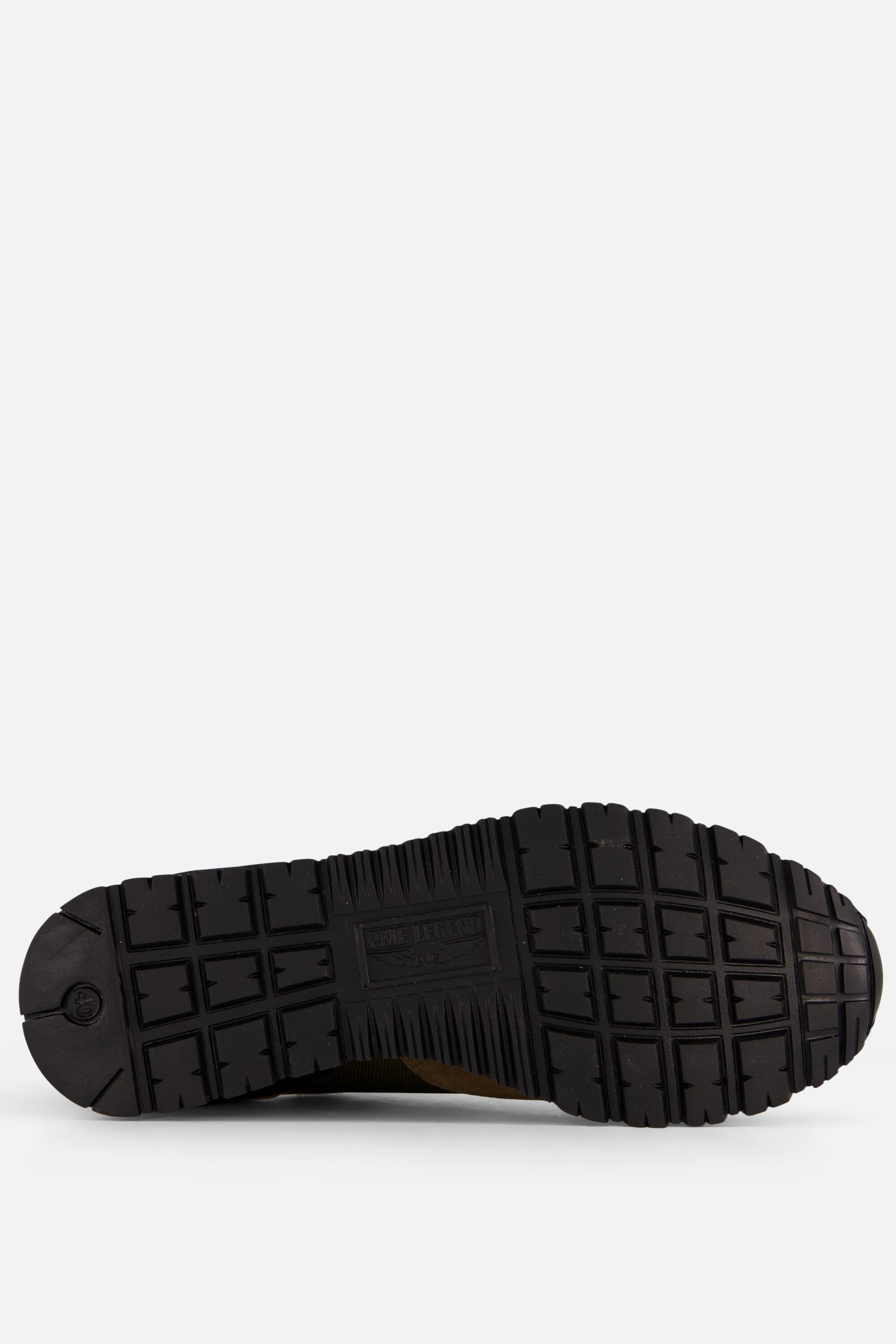 PME Legend Lockster Sneakers groen Leer afbeelding 3
