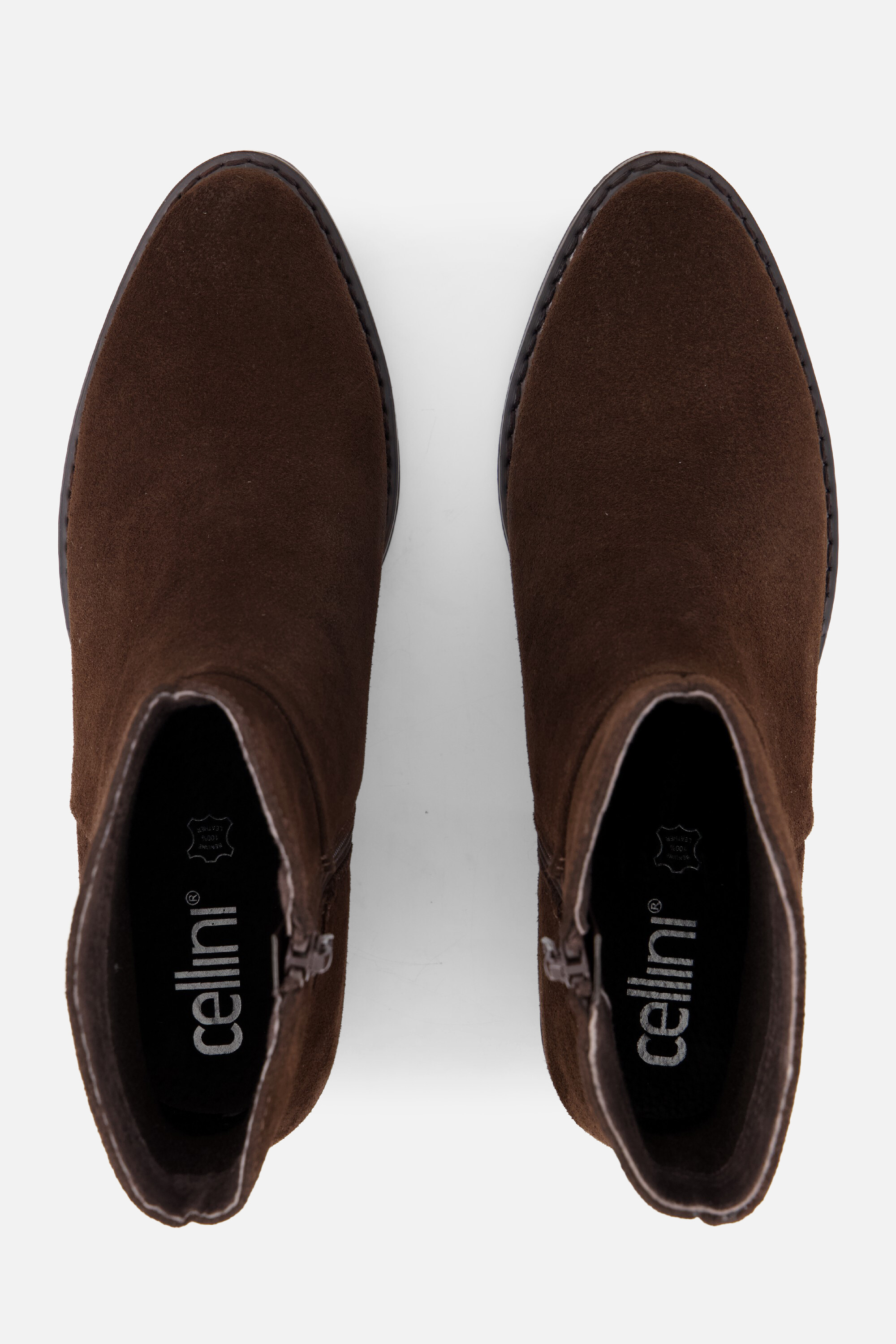 Cellini Enkellaarsjes bruin Suede afbeelding 2