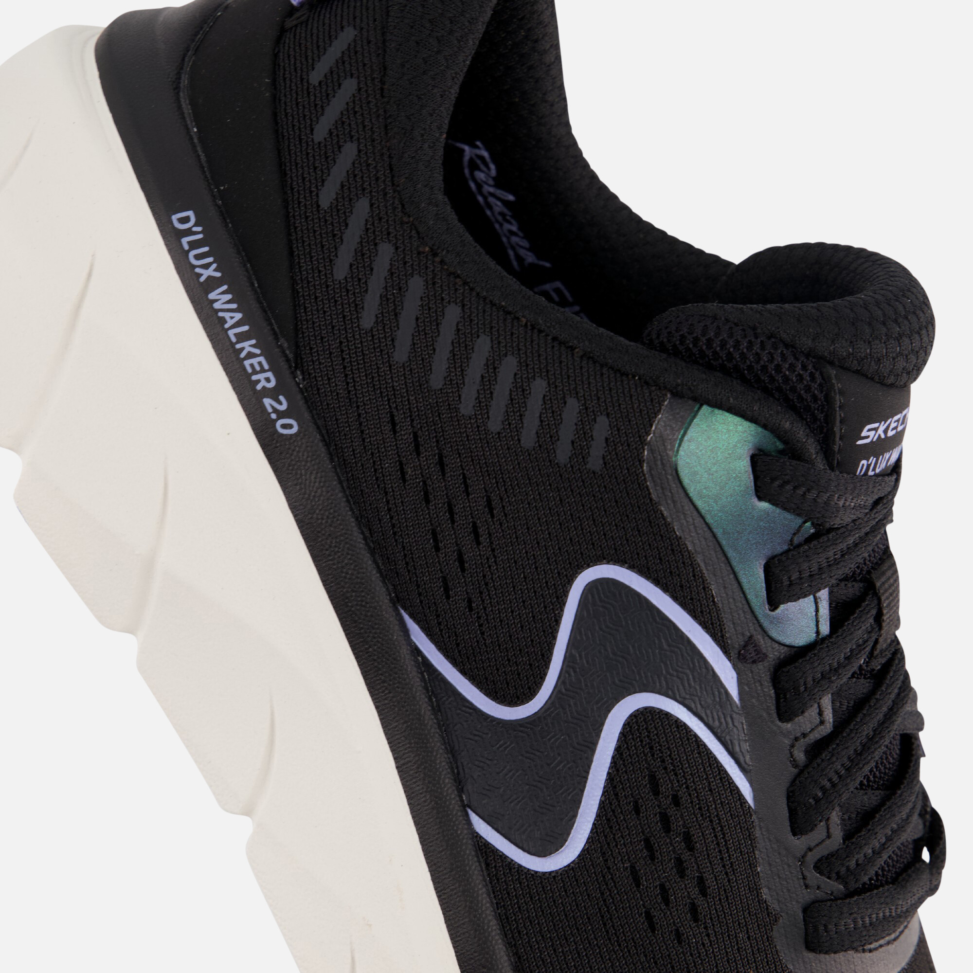 Skechers D'Lux Walker Sneakers zwart Synthetisch afbeelding 4