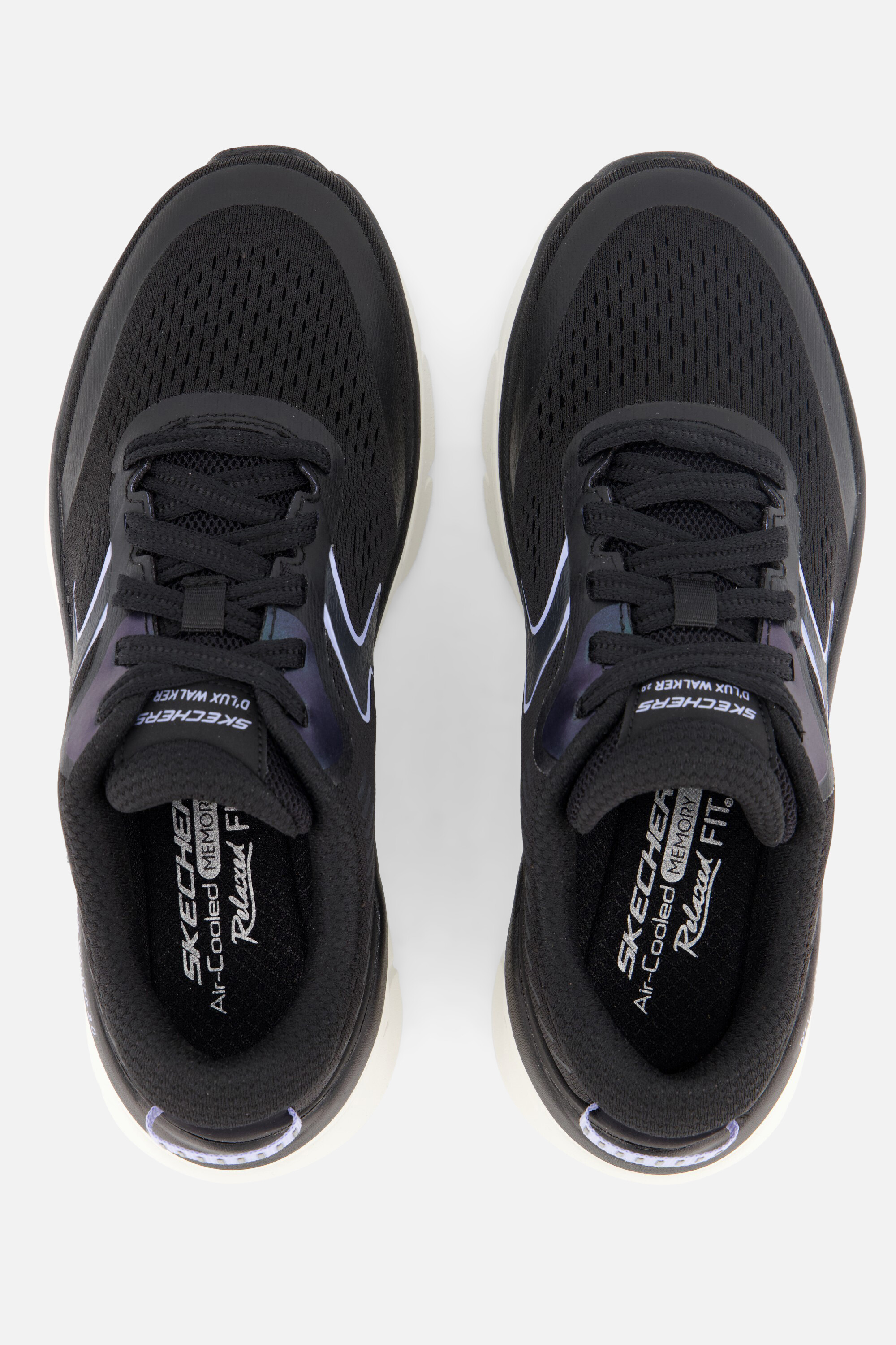 Skechers D'Lux Walker Sneakers zwart Synthetisch afbeelding 2