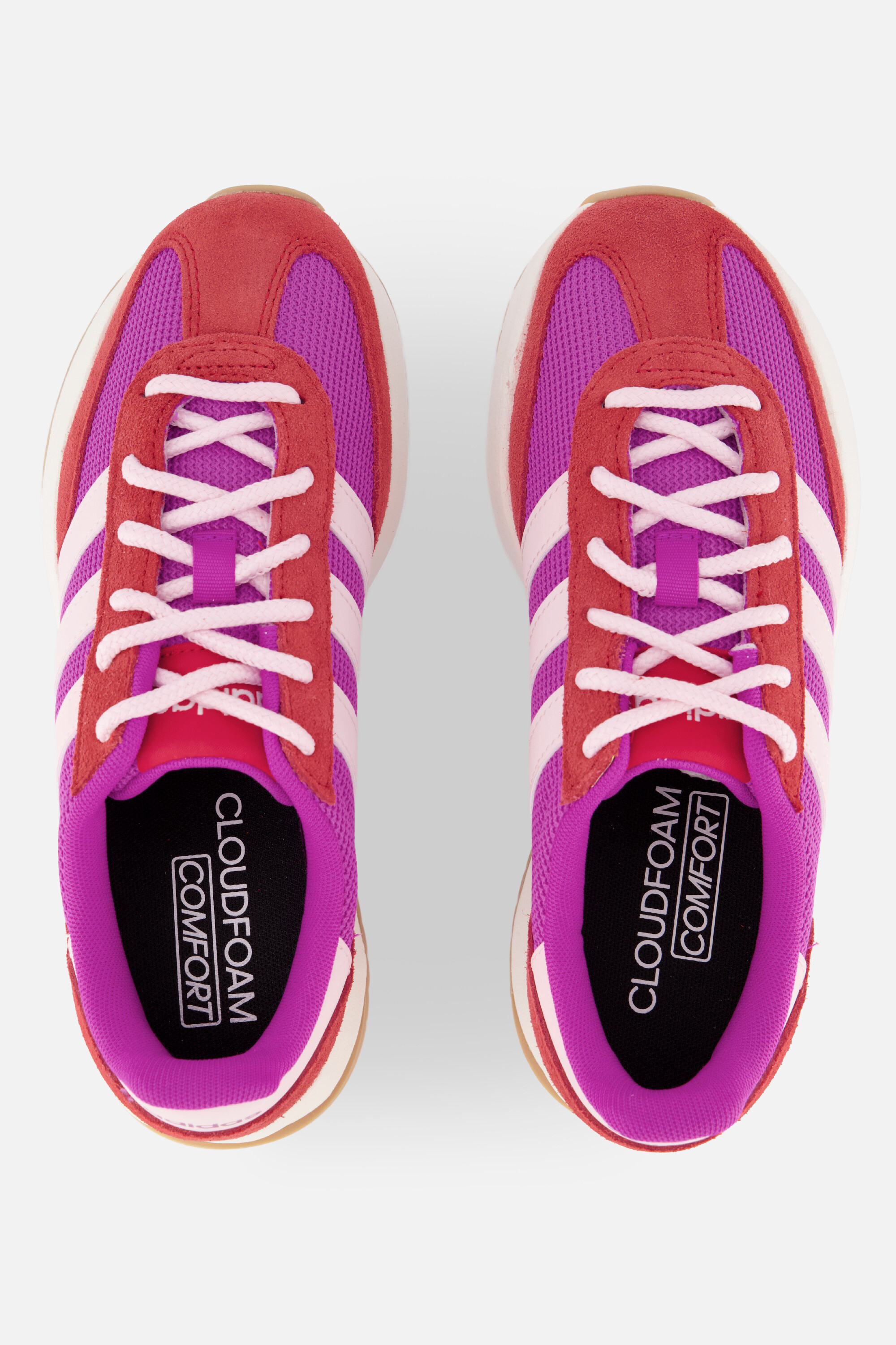 Adidas Run 70s 2.0 Sneakers rood Synthetisch afbeelding 3