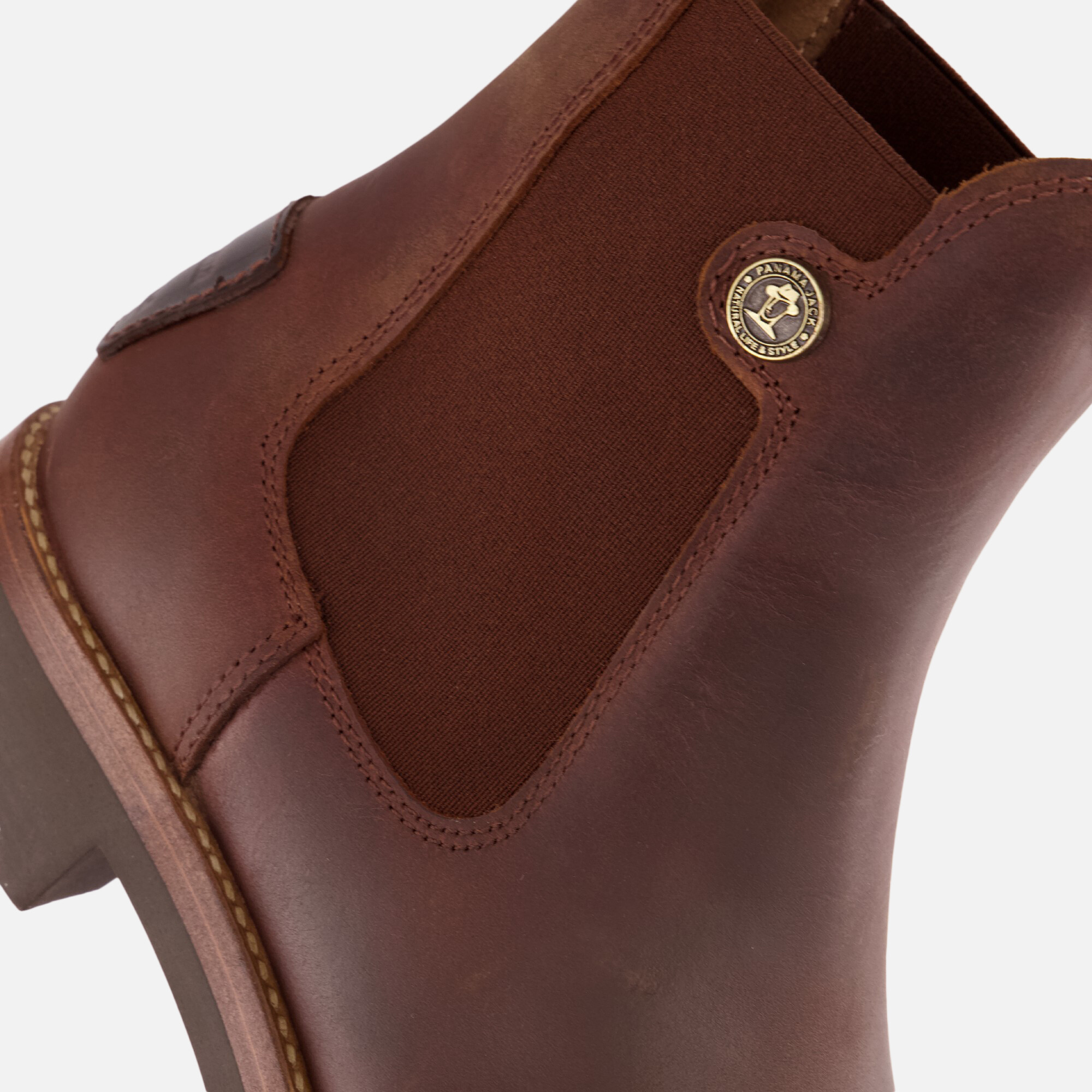 Panama Jack Francesca B12 Chelsea boots bruin afbeelding 4