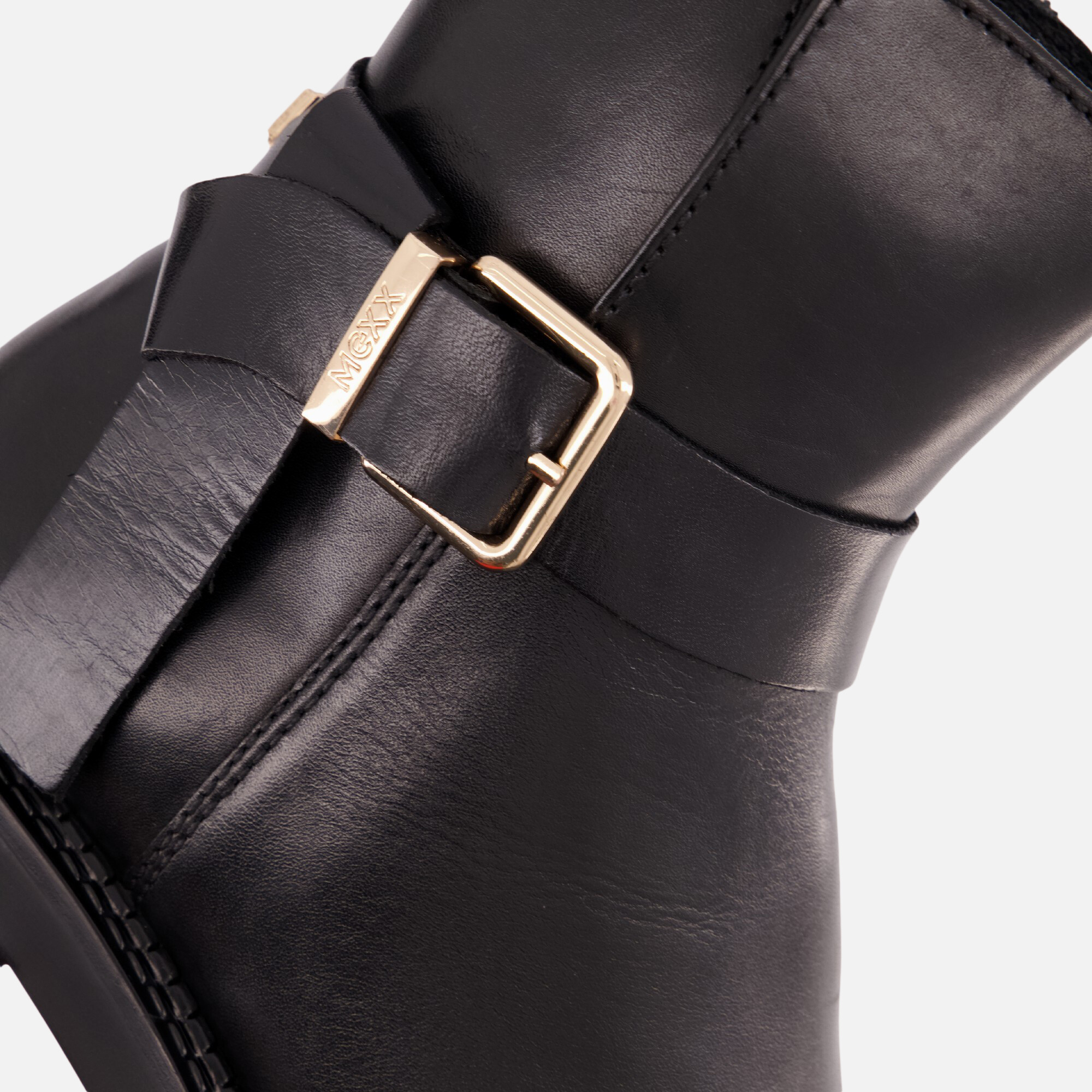 Mexx Piera Mabel Biker boots zwart Leer afbeelding 4