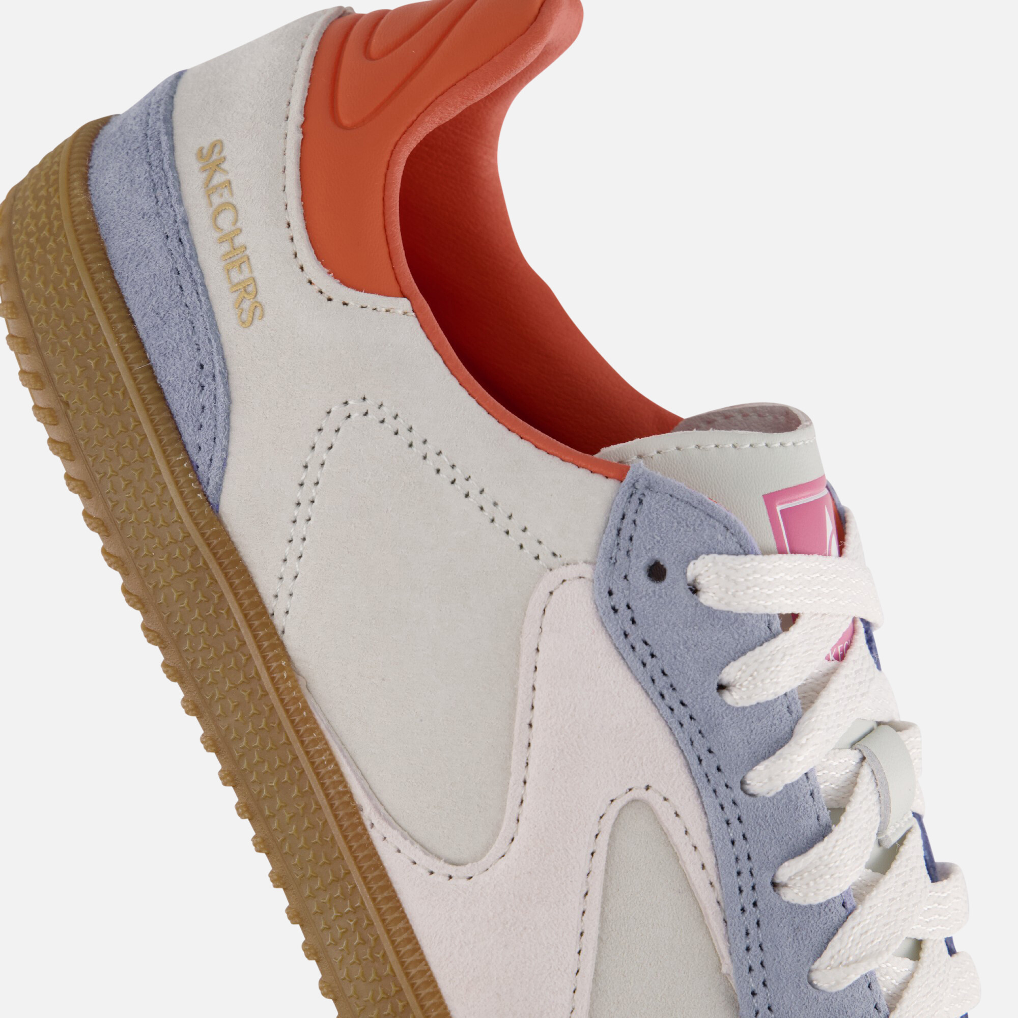 Skechers Hotspot Sneakers blauw Suede afbeelding 4