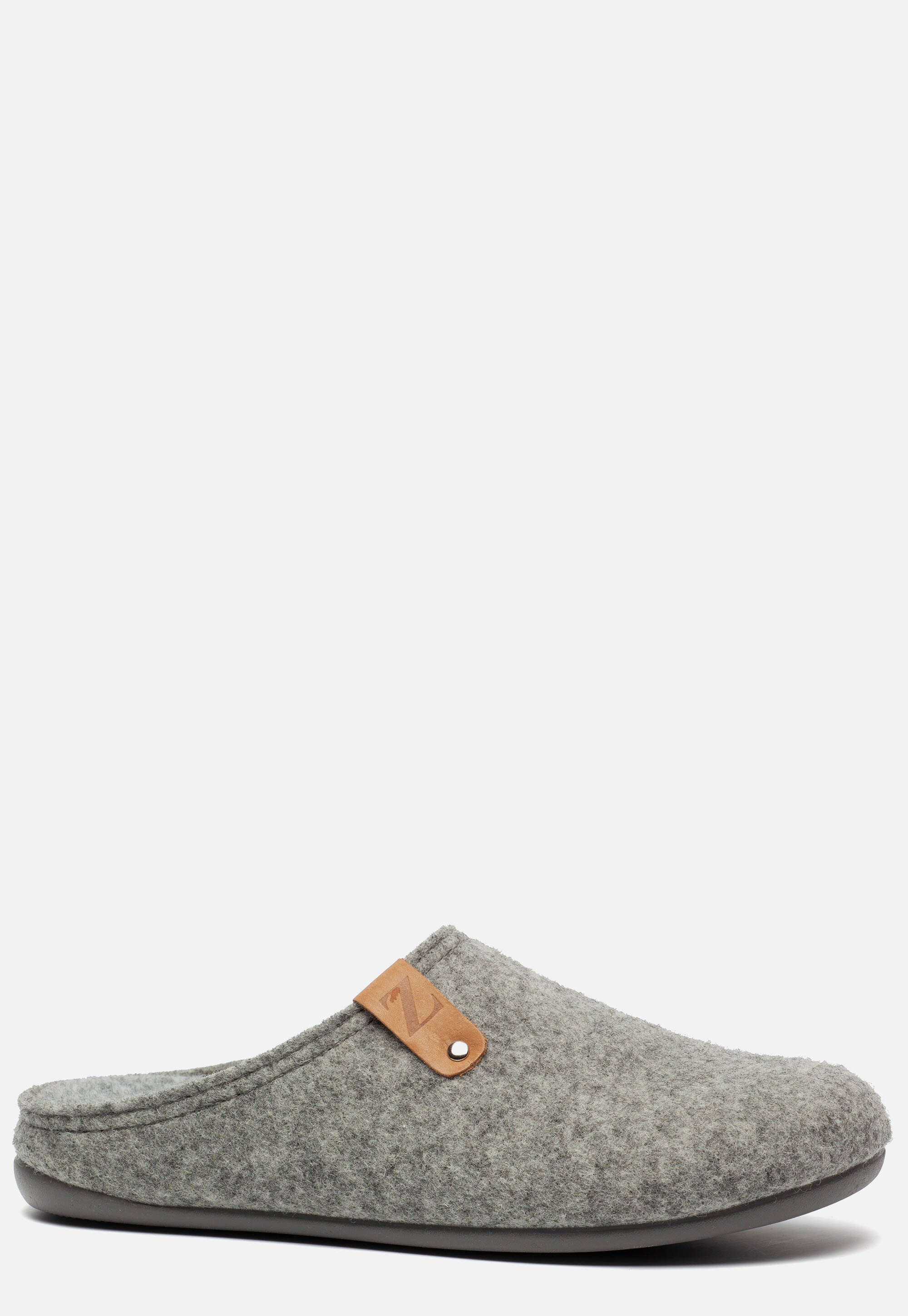 Basicz Pantoffels grijs Vilt 370415 afbeelding 2