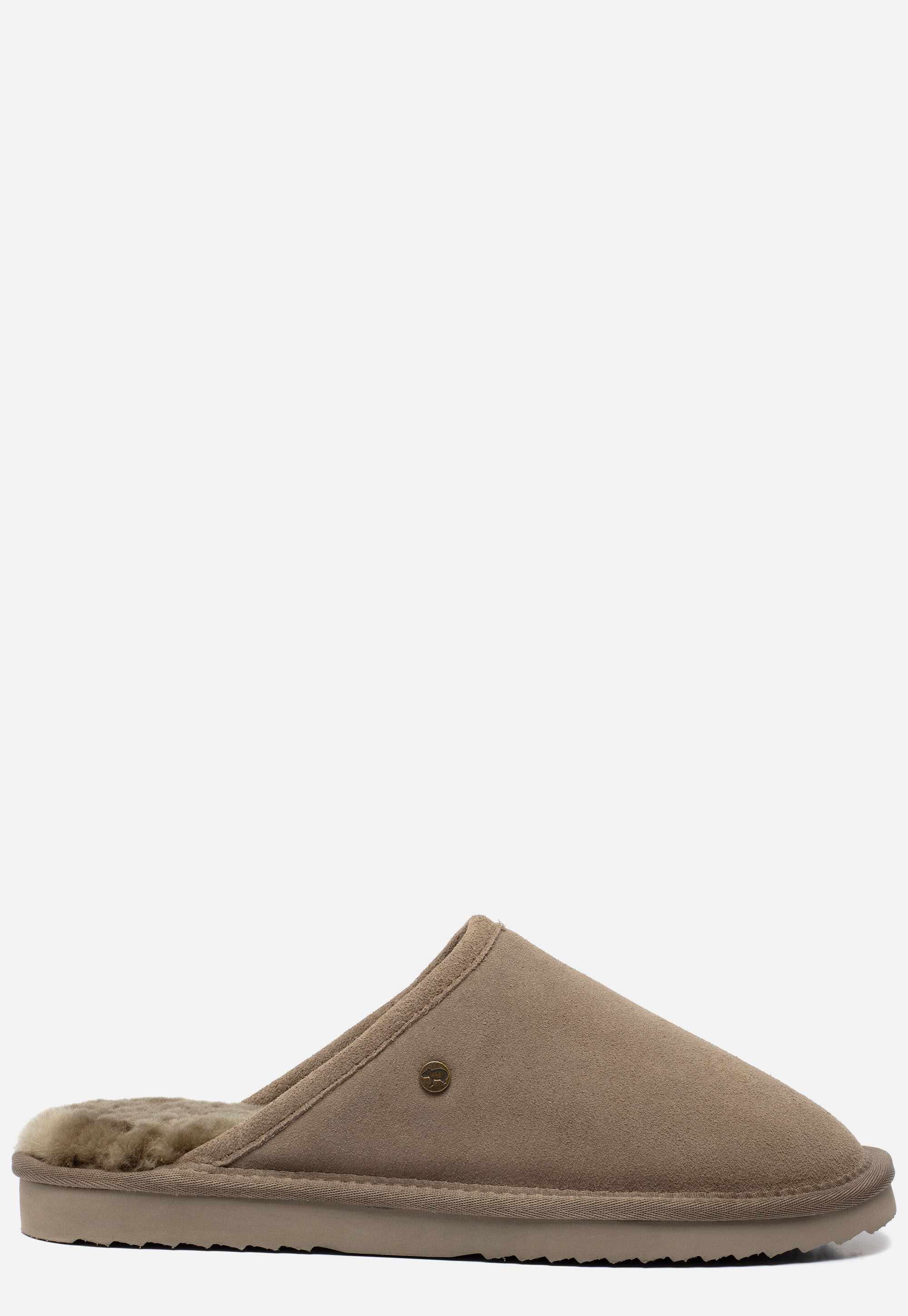 Warmbat Classic Pantoffels groen Suede afbeelding 2