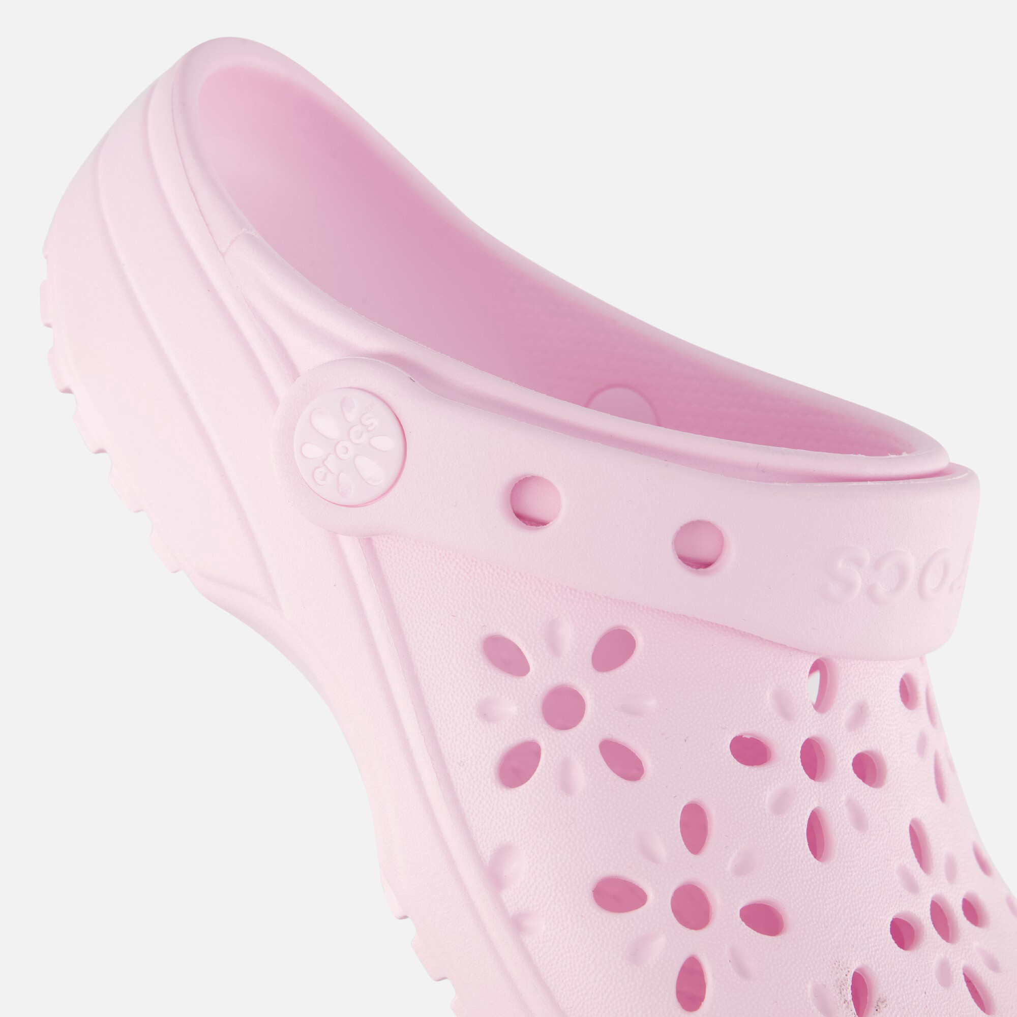 Crocs Classic Clogs Slippers roze Rubber afbeelding 3