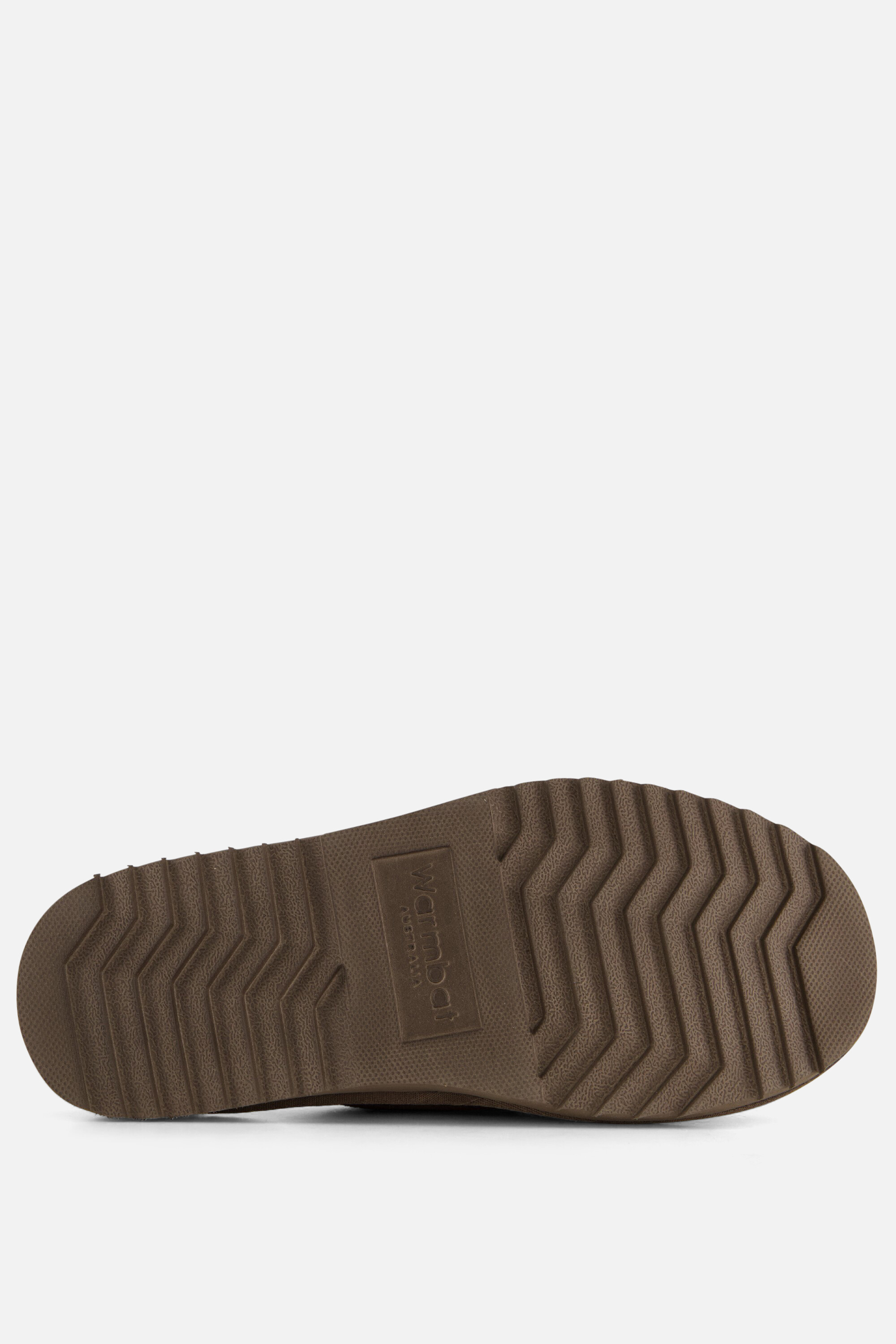 Warmbat Classic Pantoffels grijs Suede afbeelding 3
