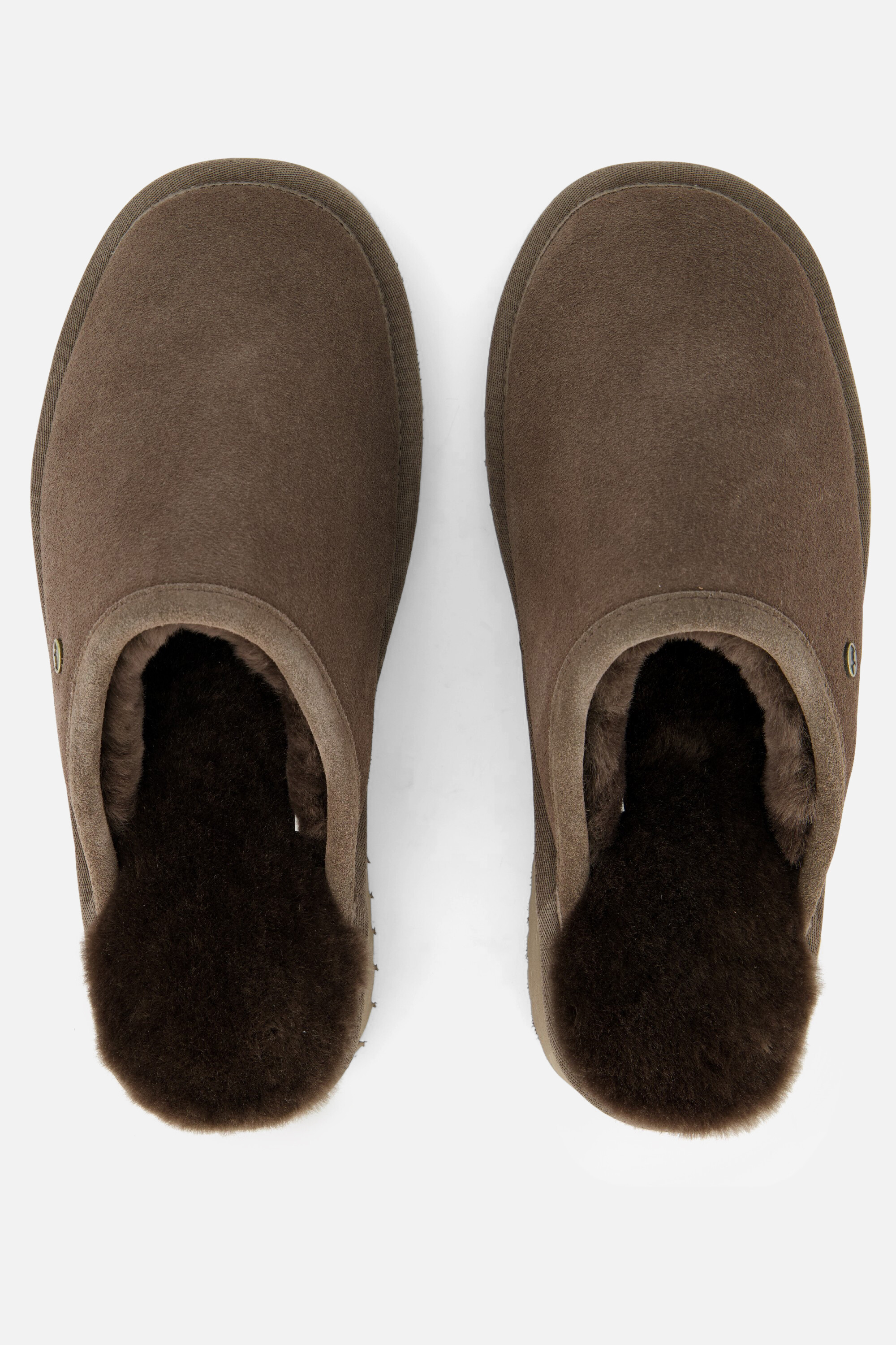 Warmbat Classic Pantoffels grijs Suede afbeelding 2