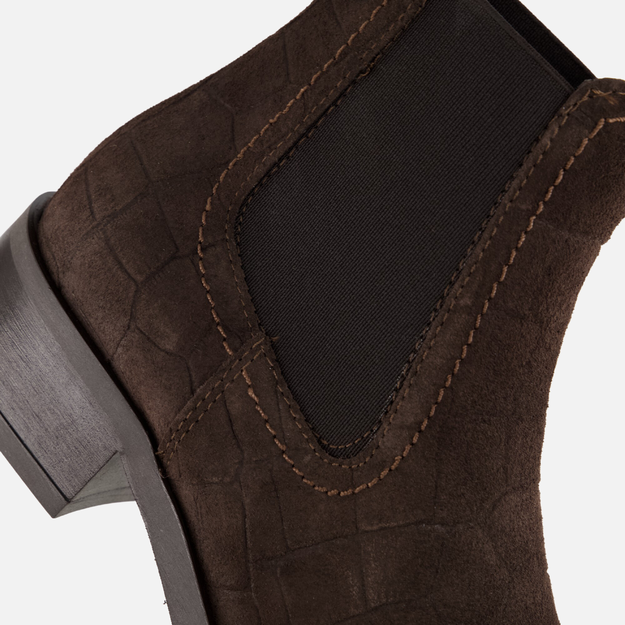 Tamaris Enkellaarsjes bruin Suede afbeelding 4