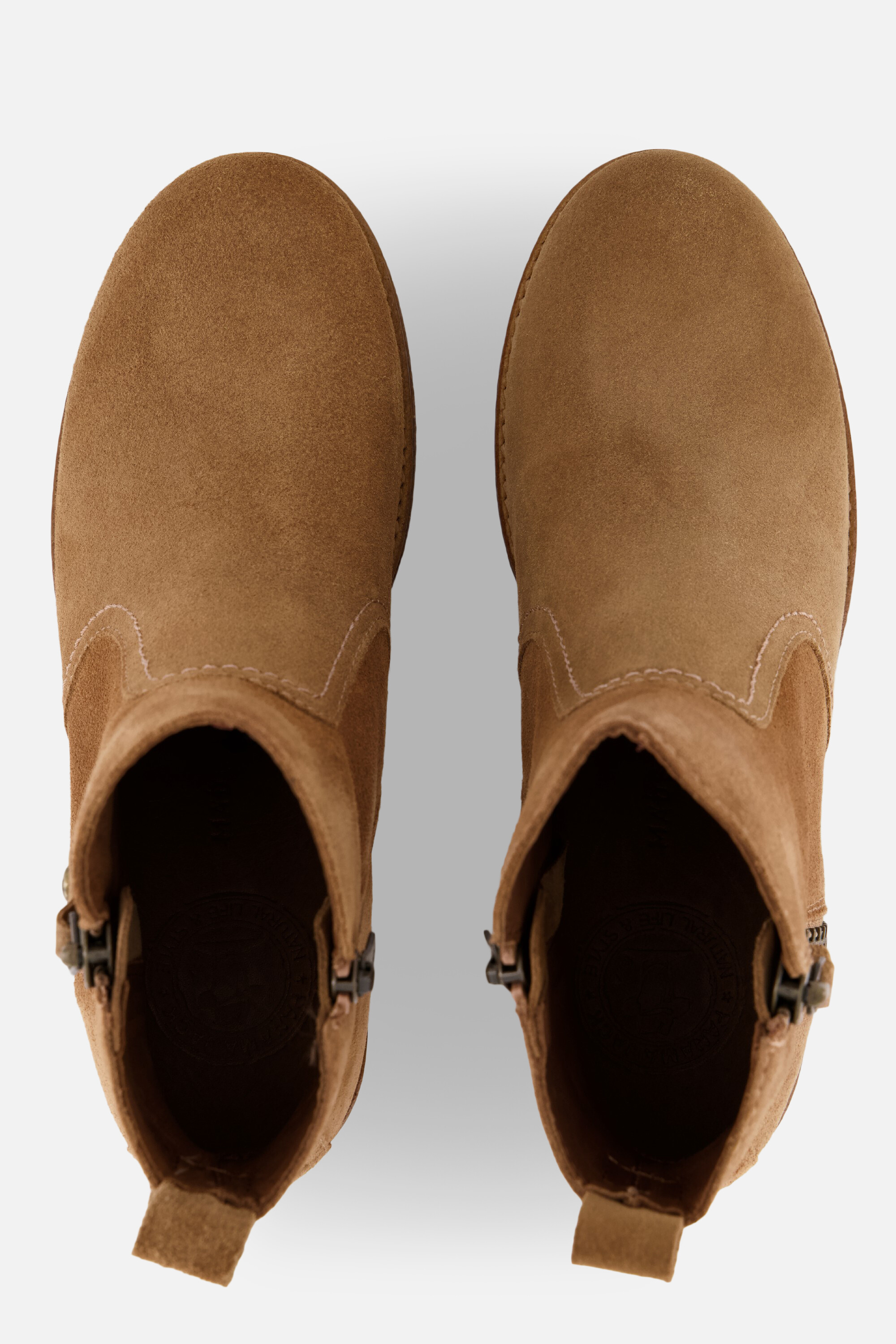 Panama Jack Pauline B13 Enkellaarsjes cognac Suede afbeelding 2