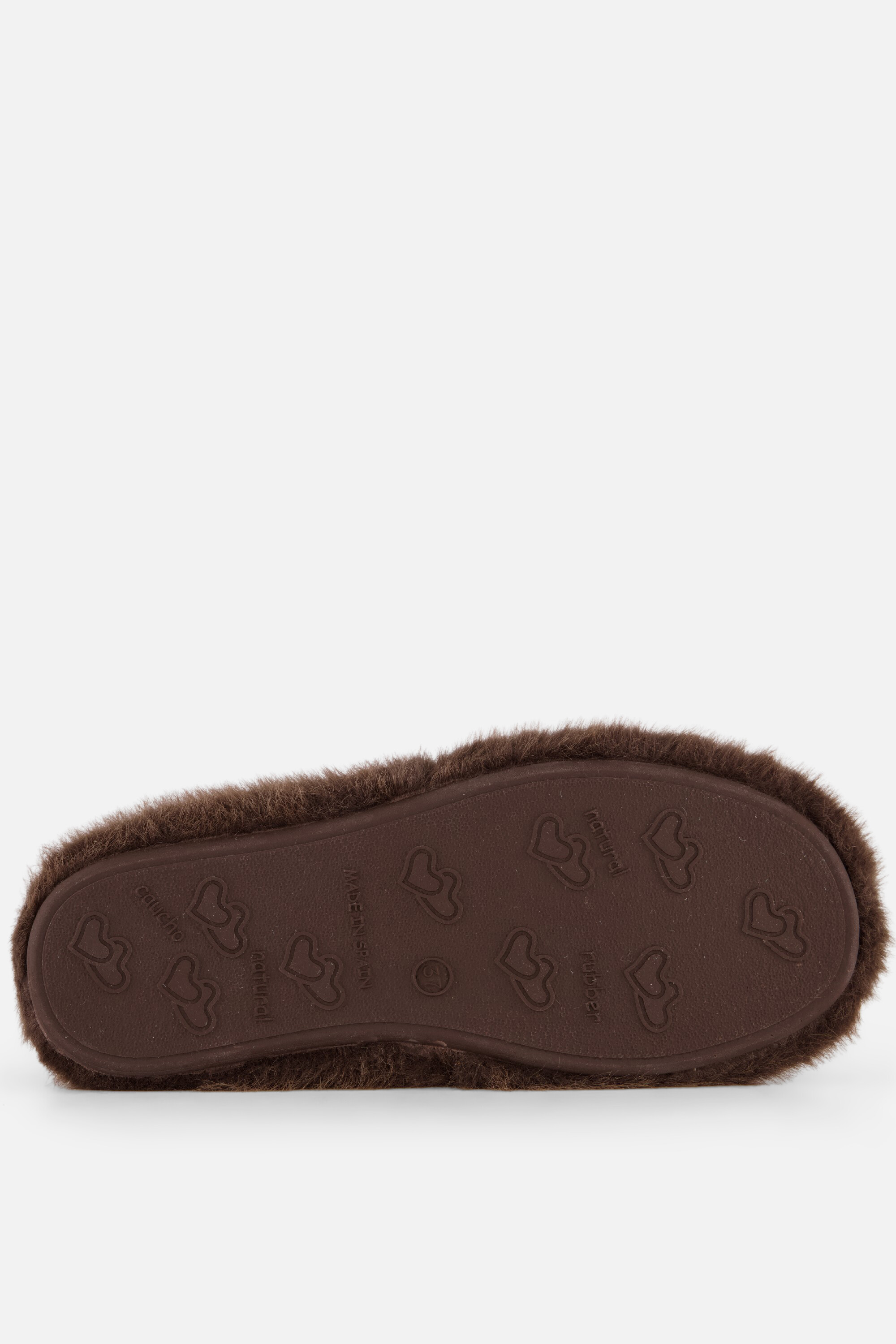 Macarena pantoffles bruin