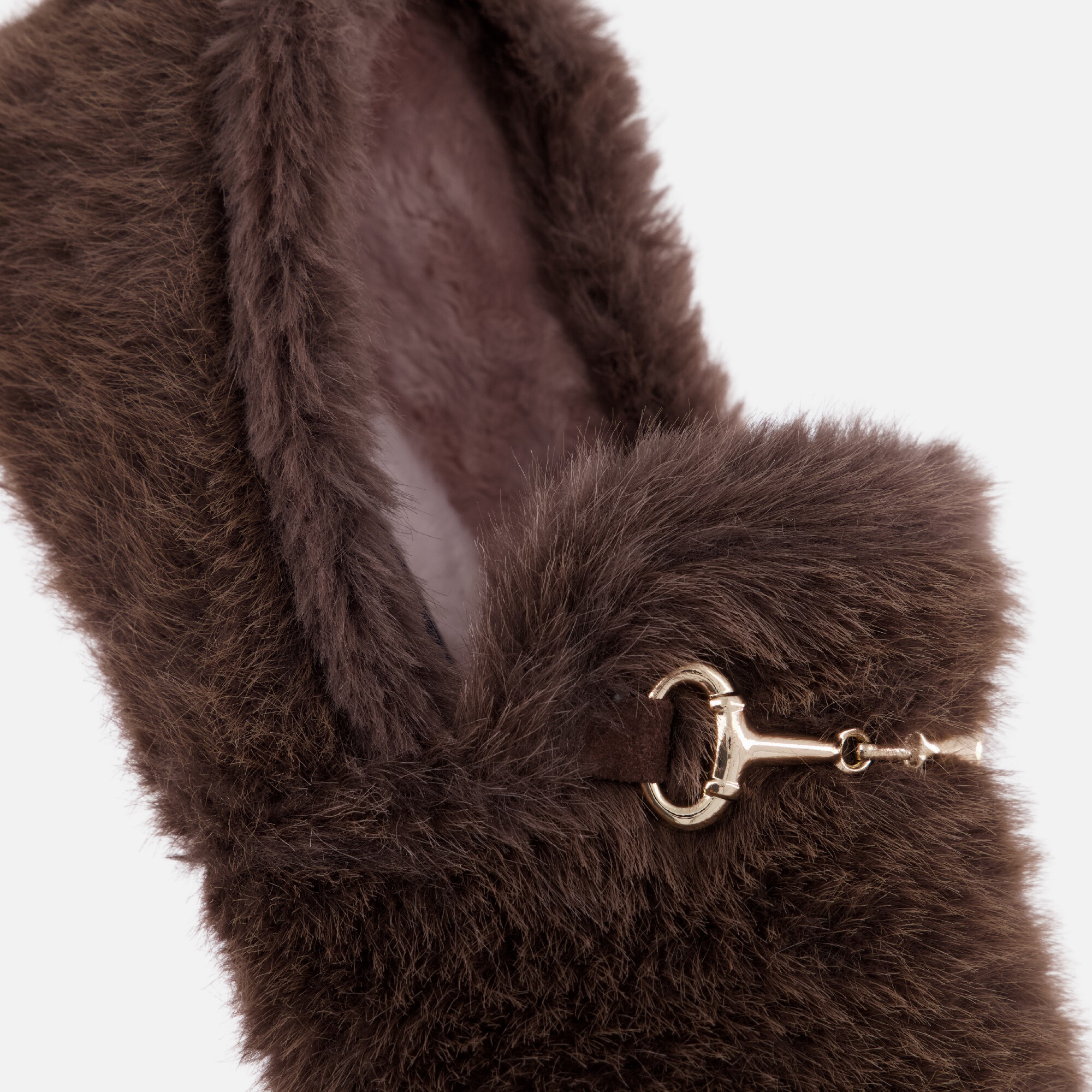 Macarena pantoffles bruin