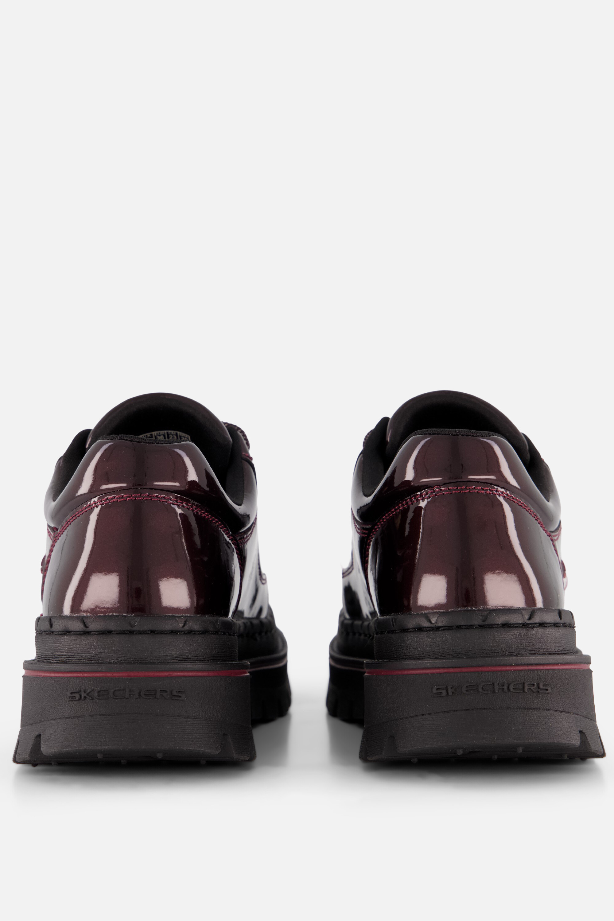Skechers Jammers cool block sneakers bordeauxrood