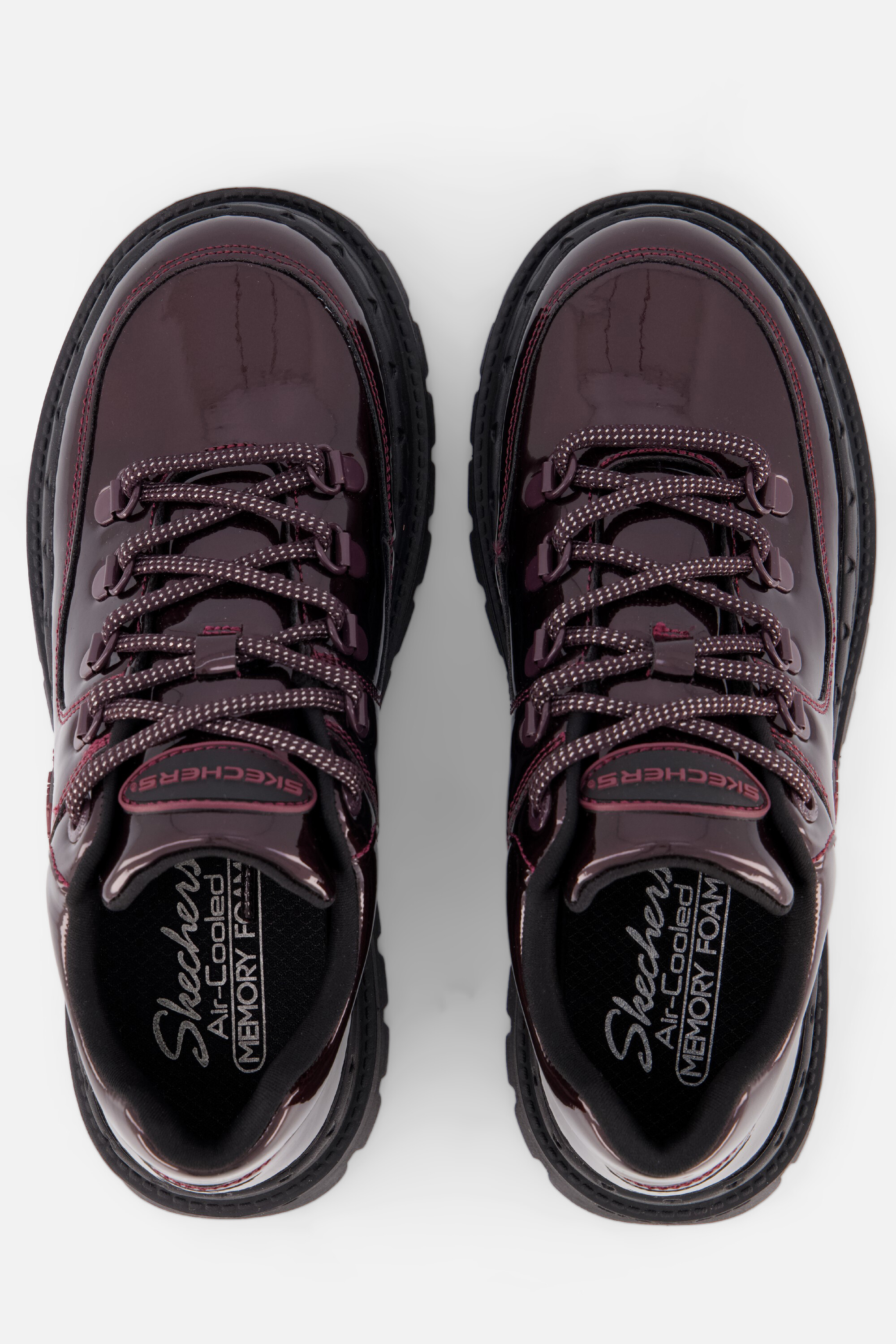 Skechers Jammers cool block sneakers bordeauxrood