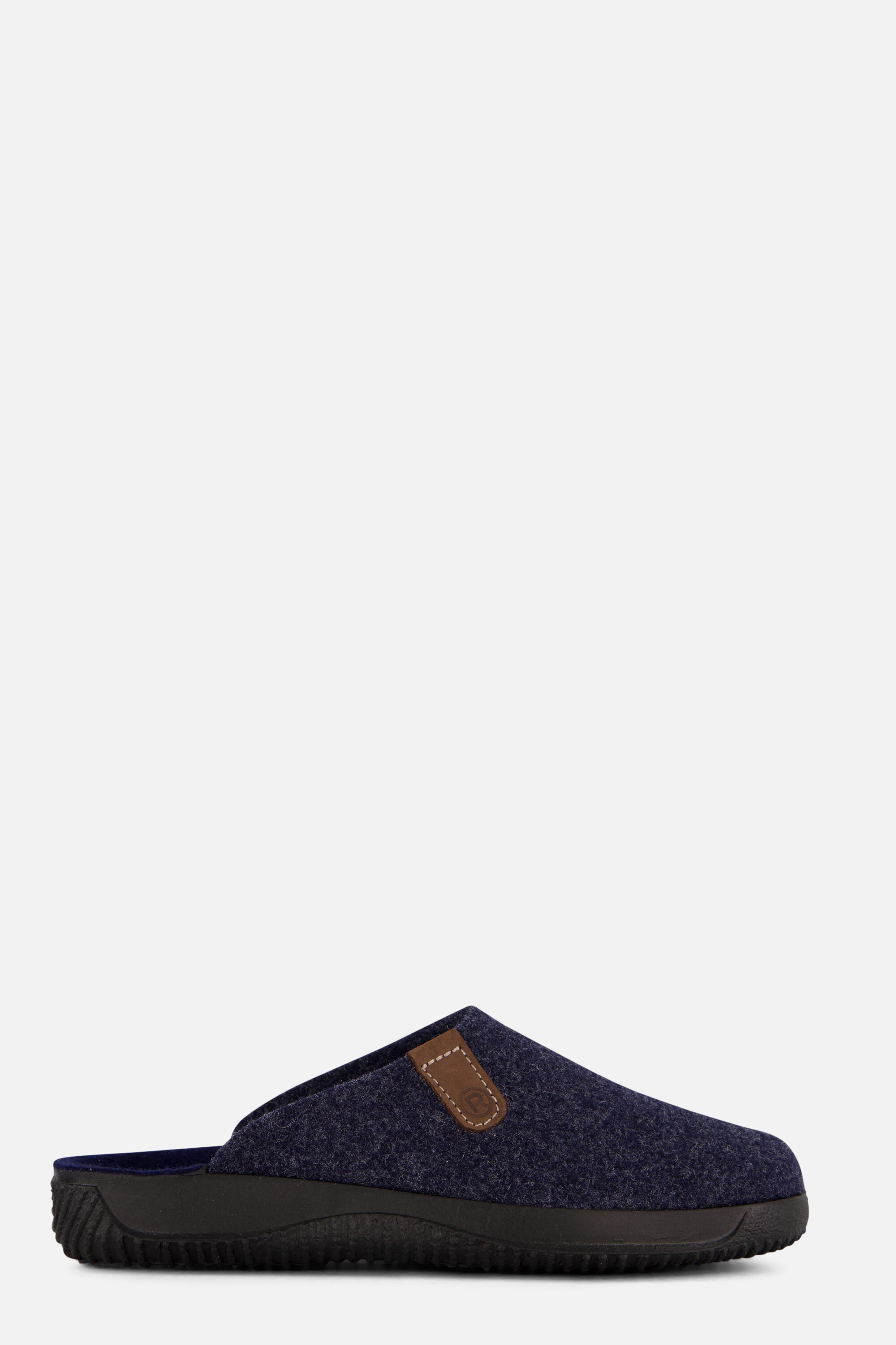 Rohde Soltau Pantoffels blauw Vilt afbeelding 4