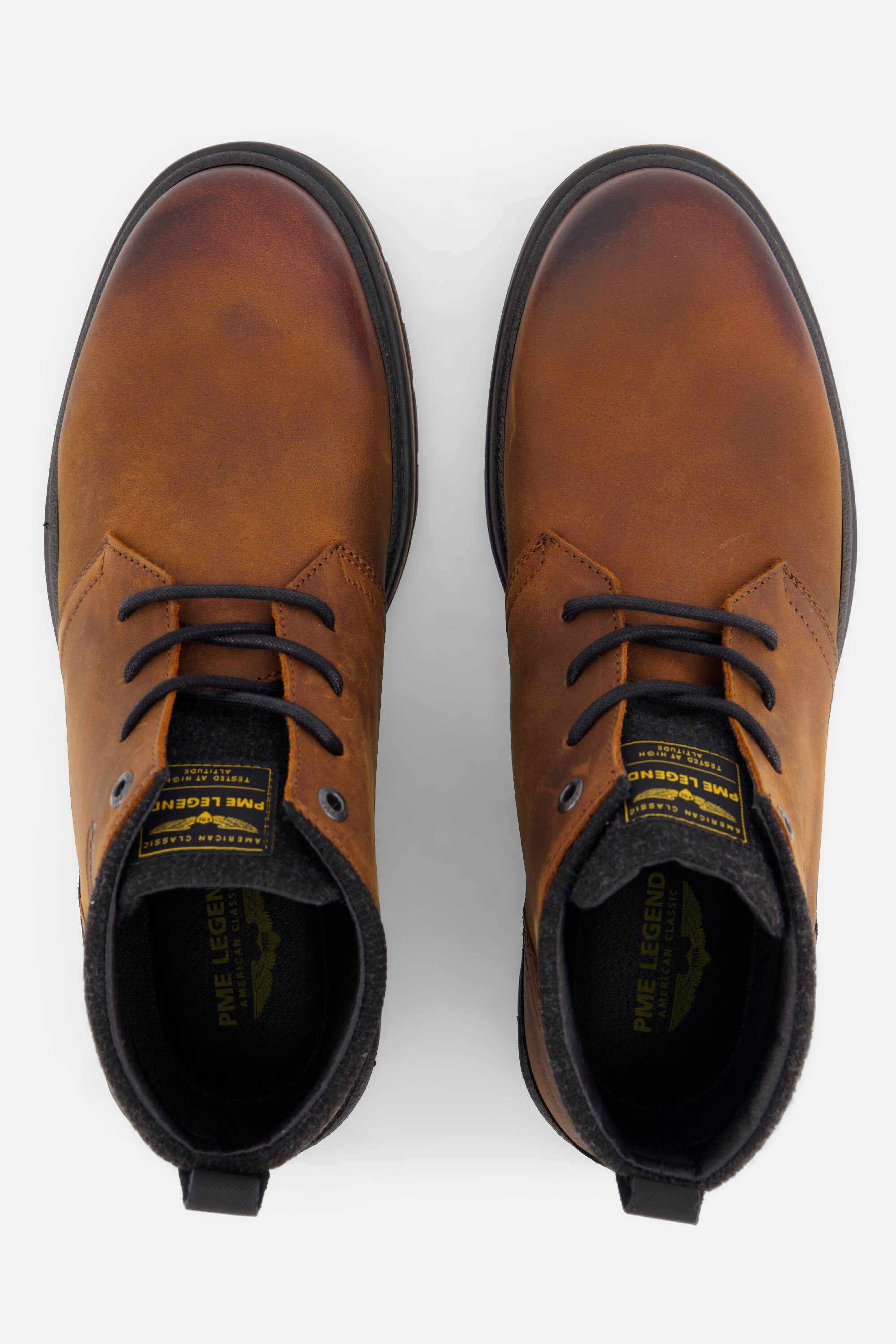 PME Legend Fleetman Veterschoenen cognac Leer afbeelding 2