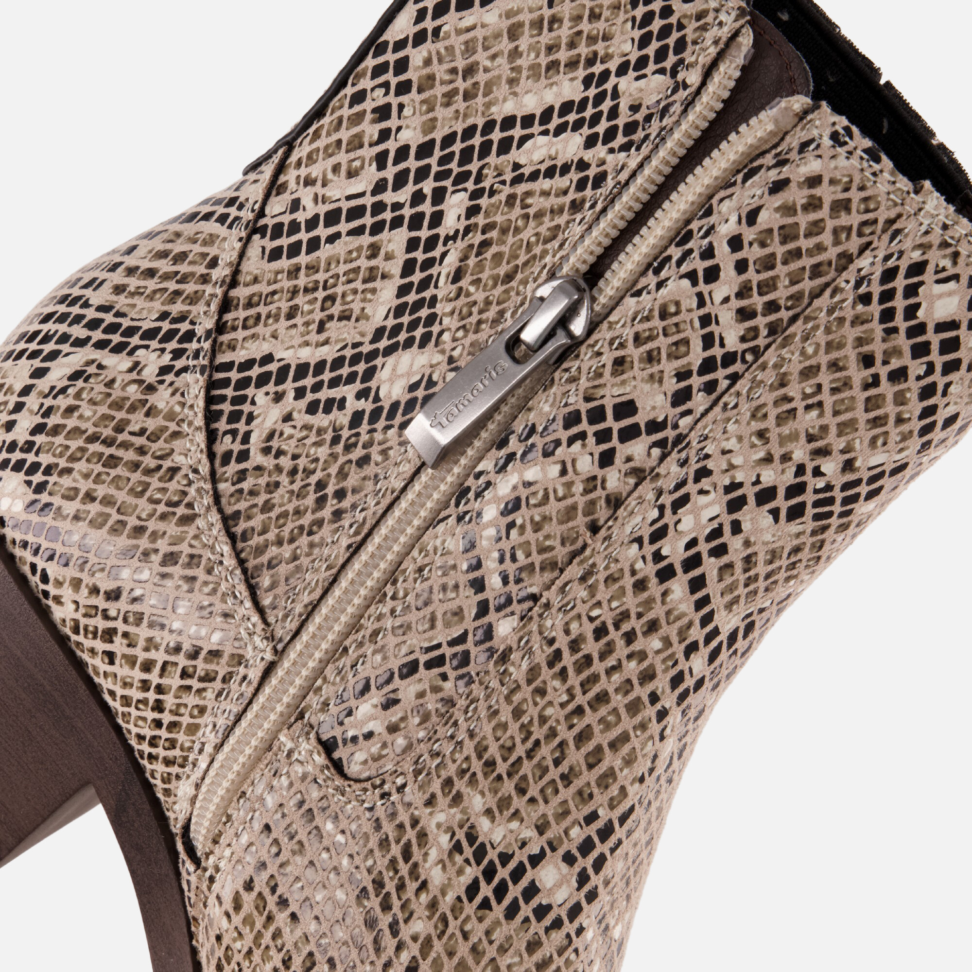 Tamaris Cowboylaarzen beige Synthetisch afbeelding 4