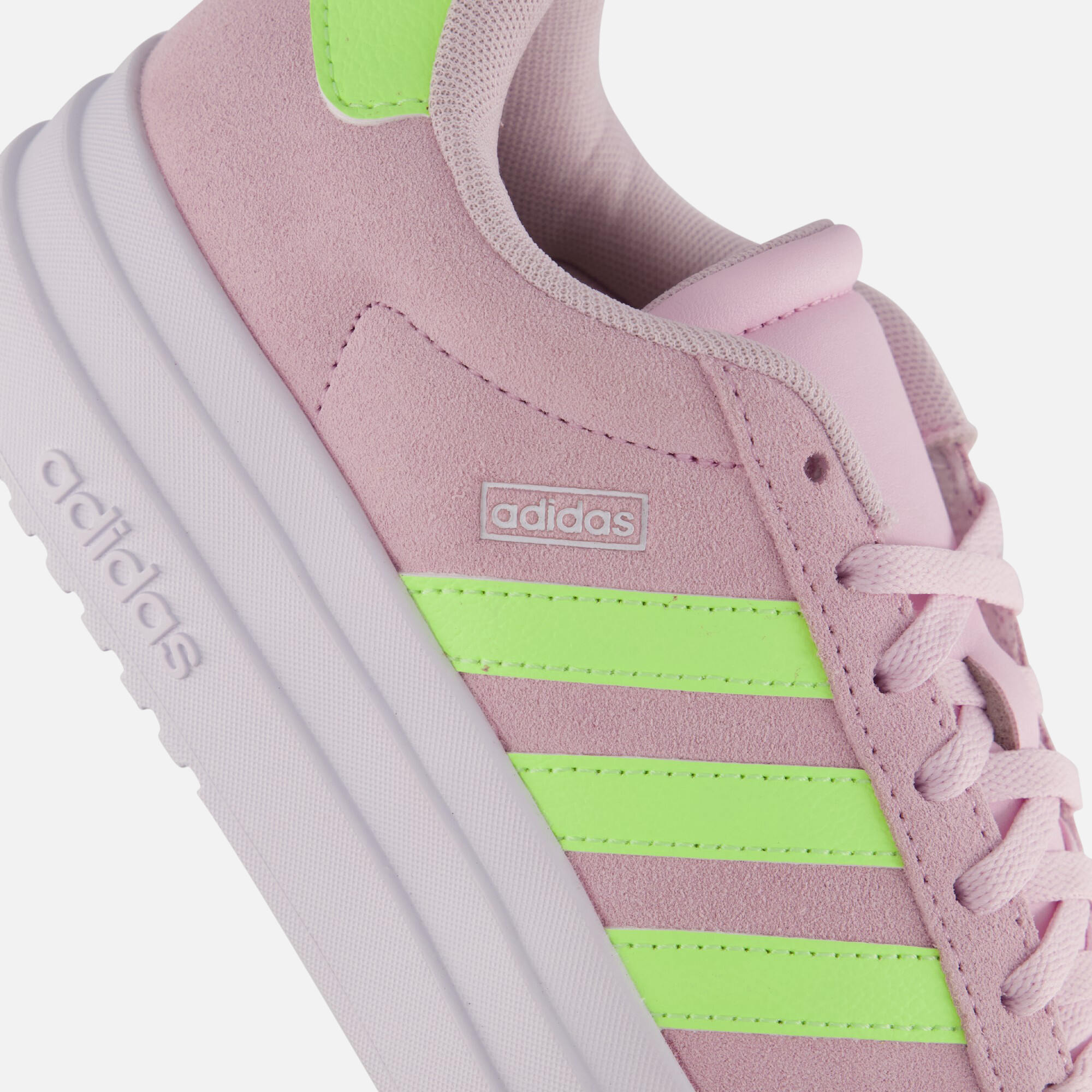 Adidas VL Court Bold Sneakers roze Leer afbeelding 4