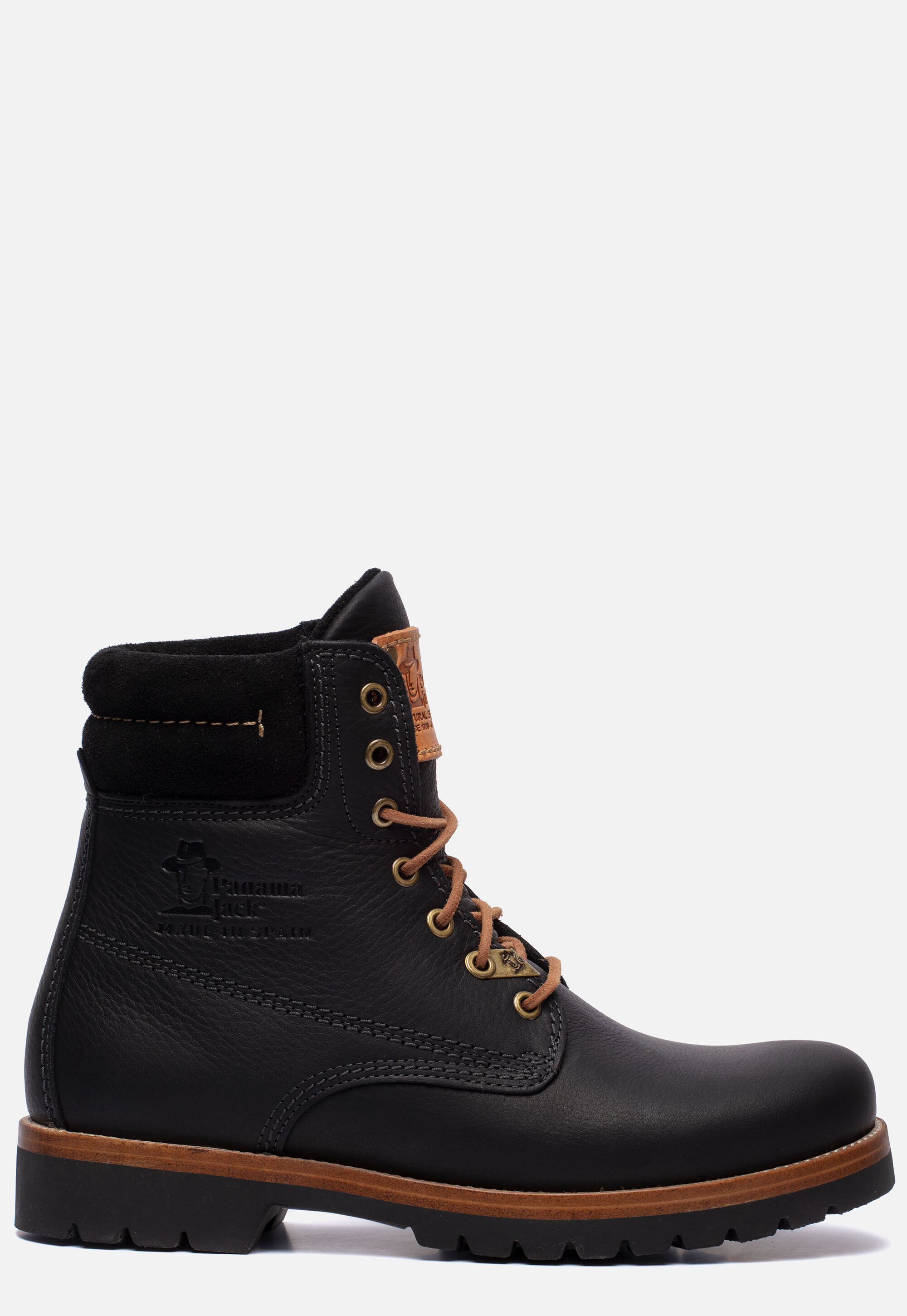 Panama Jack Panama 03 C27 veterboots zwart Leer afbeelding 2