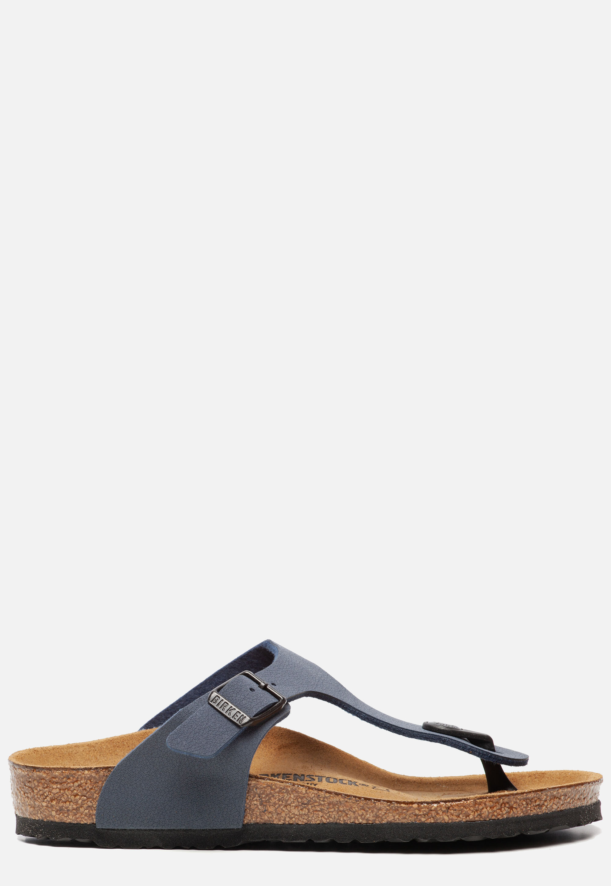 Birkenstock Gizeh Slippers blauw Imitatieleer afbeelding 2