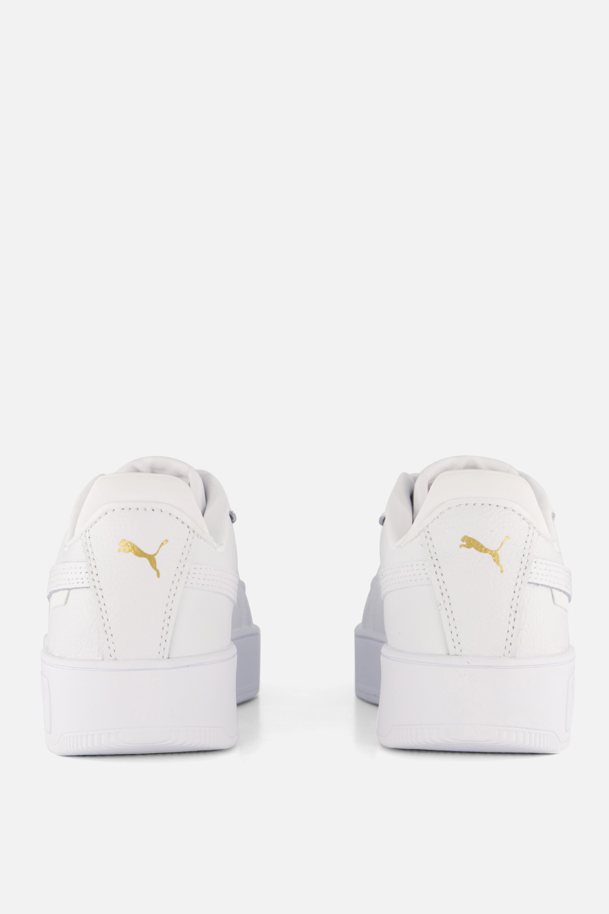 Puma Carina Street Sneakers wit Textiel afbeelding 2