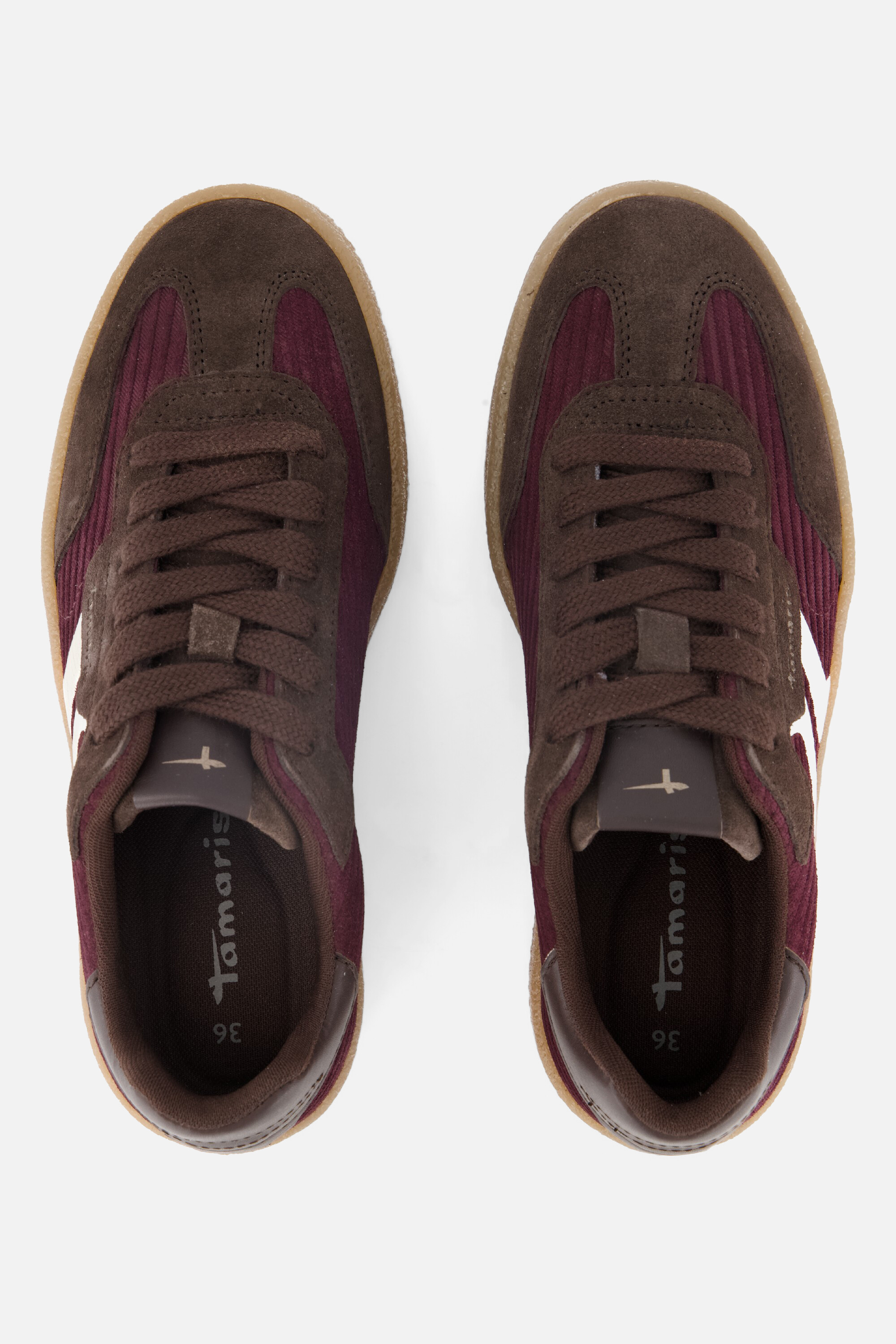 Tamaris Sneakers rood Leer afbeelding 3