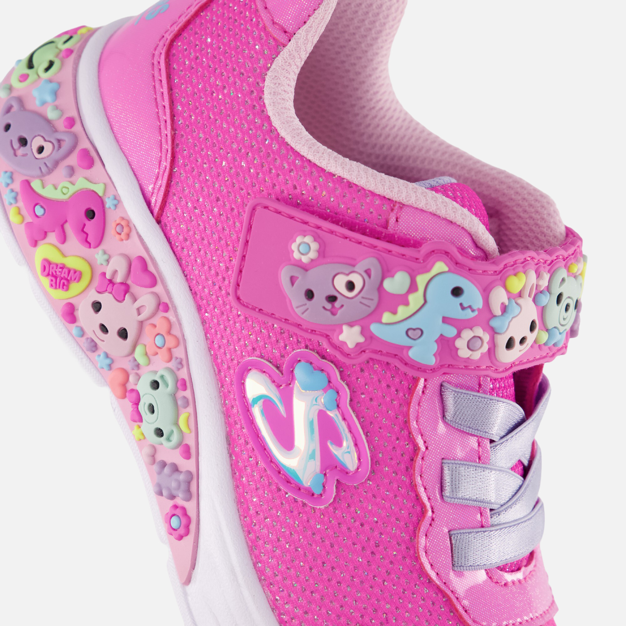Skechers My Dreamers Sneakers roze Textiel afbeelding 4