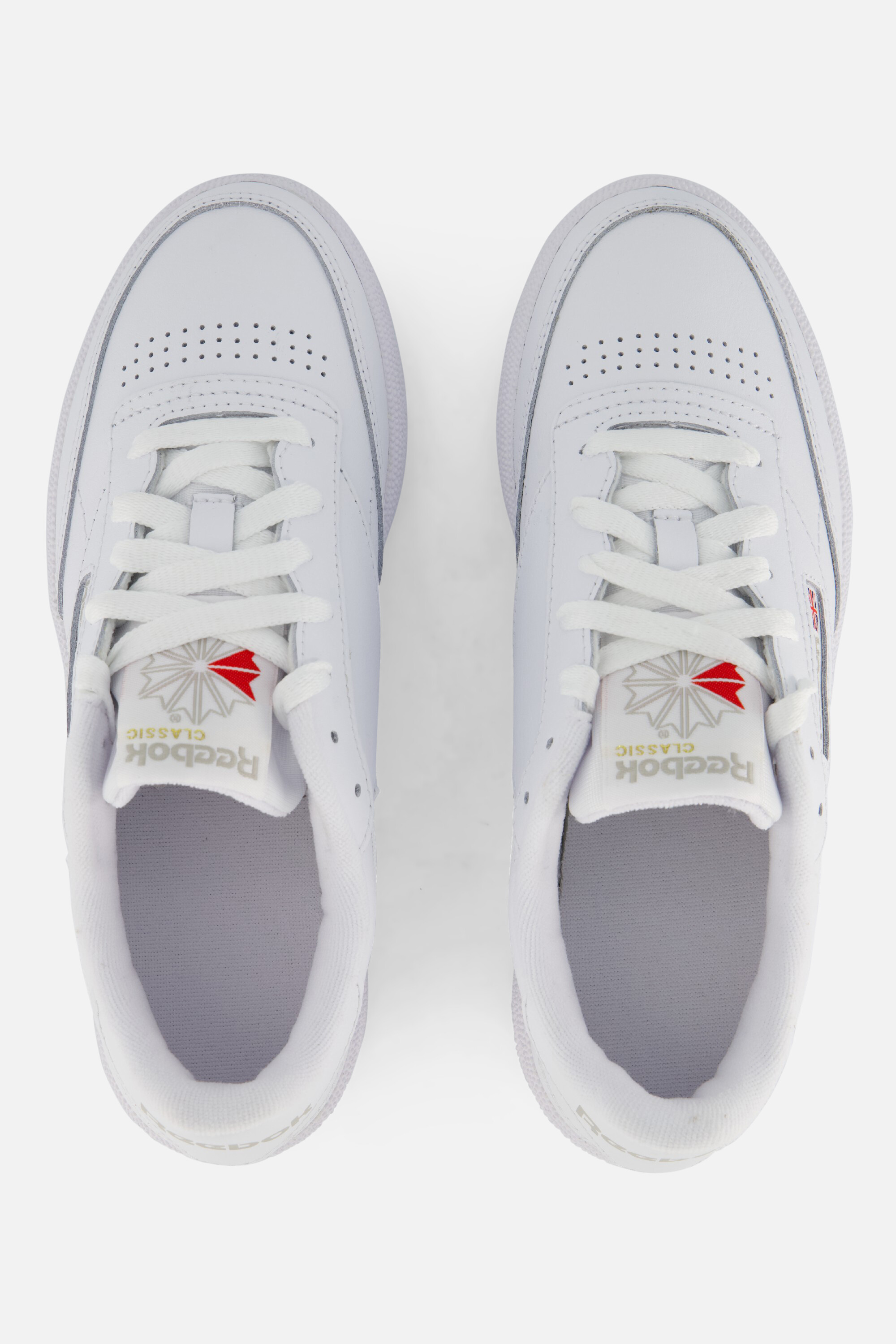 Reebok Club C 85 Sneakers wit Leer afbeelding 2