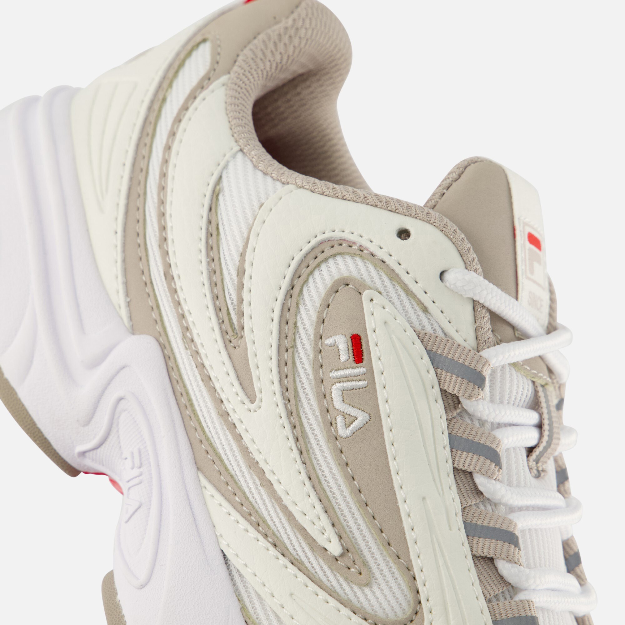 Fila Actix Sneakers wit Textiel afbeelding 4