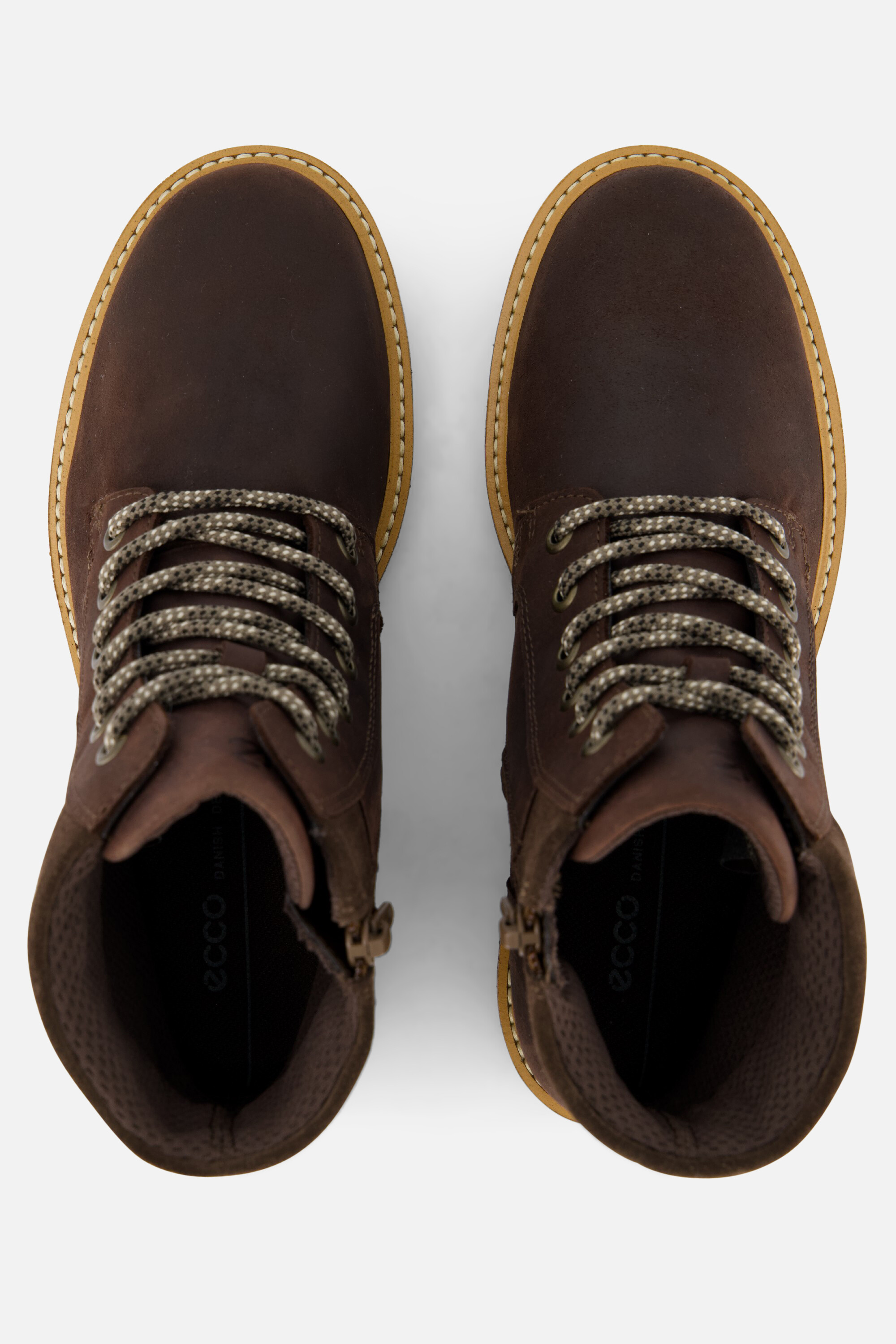 Ecco Elaina Veterboots bruin Leer afbeelding 2