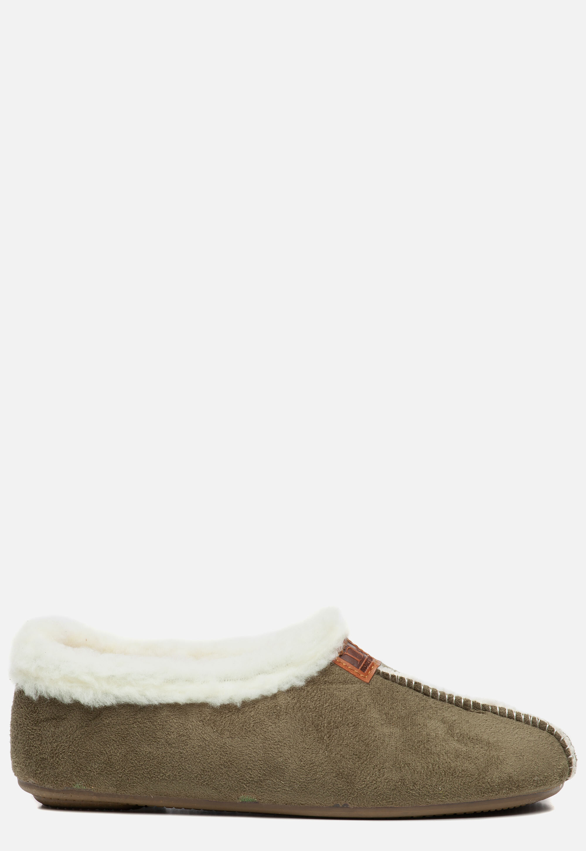 Nortenas Pantoffels groen Textiel afbeelding 3
