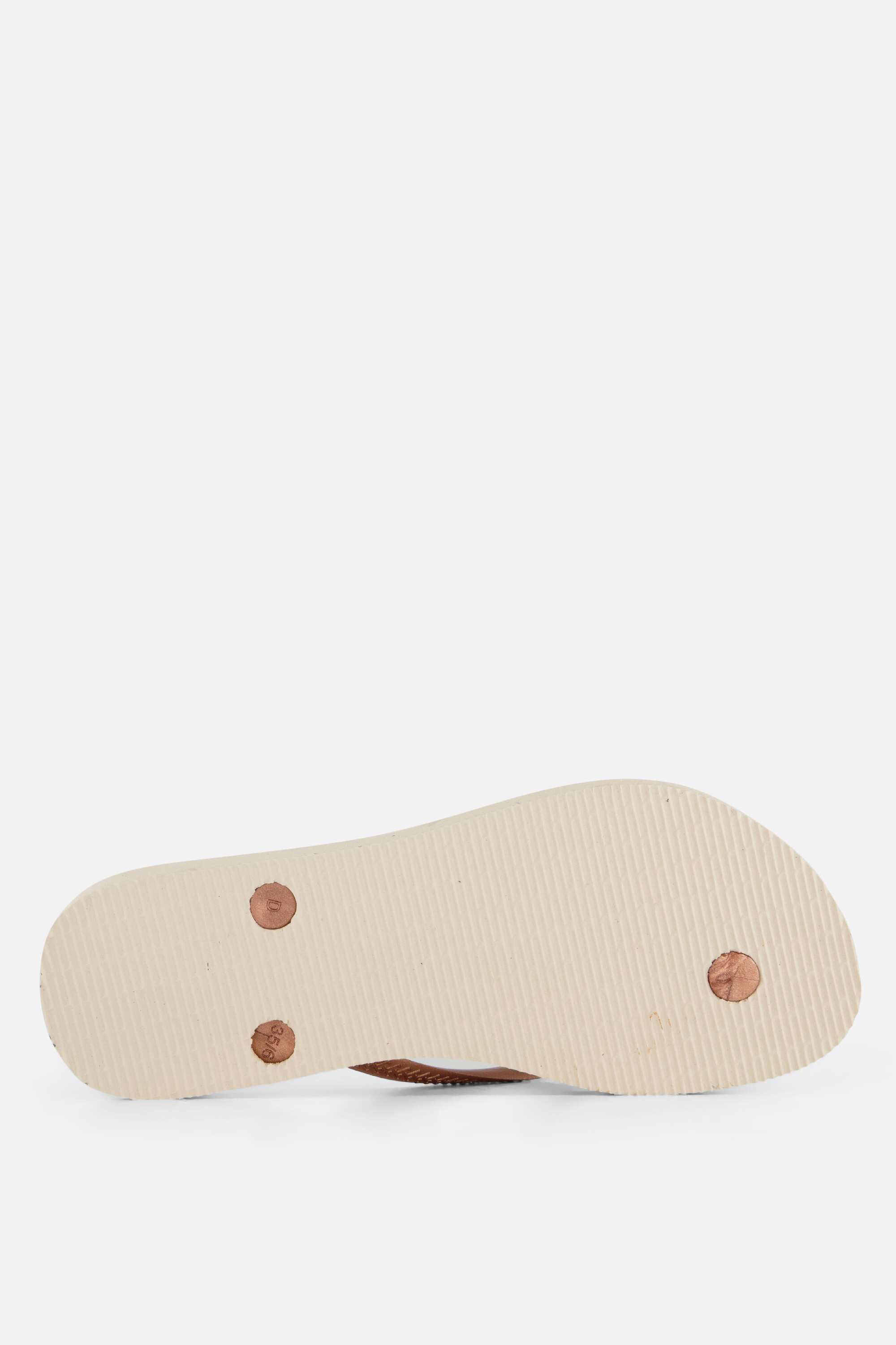 Havaianas Slim Pallette Glow Slippers beige Rubber afbeelding 2