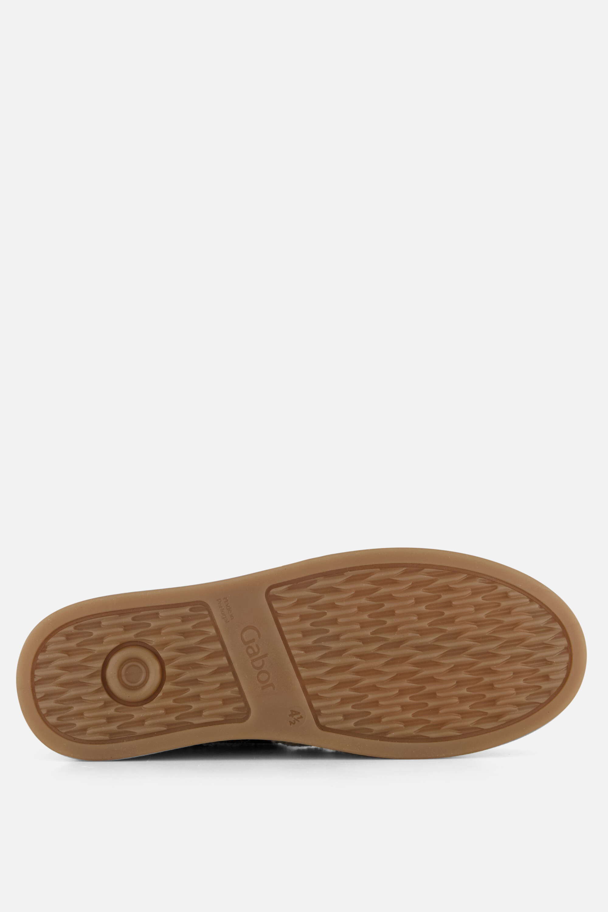 Gabor Teddy Sneakers beige Leer afbeelding 4