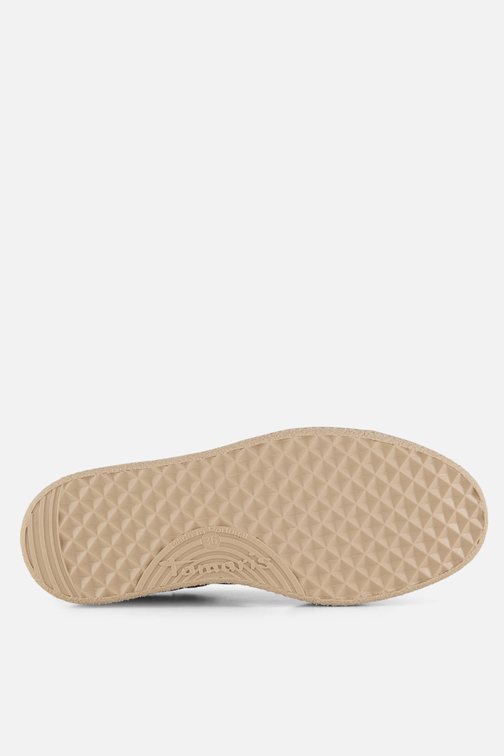 Tamaris Leopard Sneakers beige Leer afbeelding 4