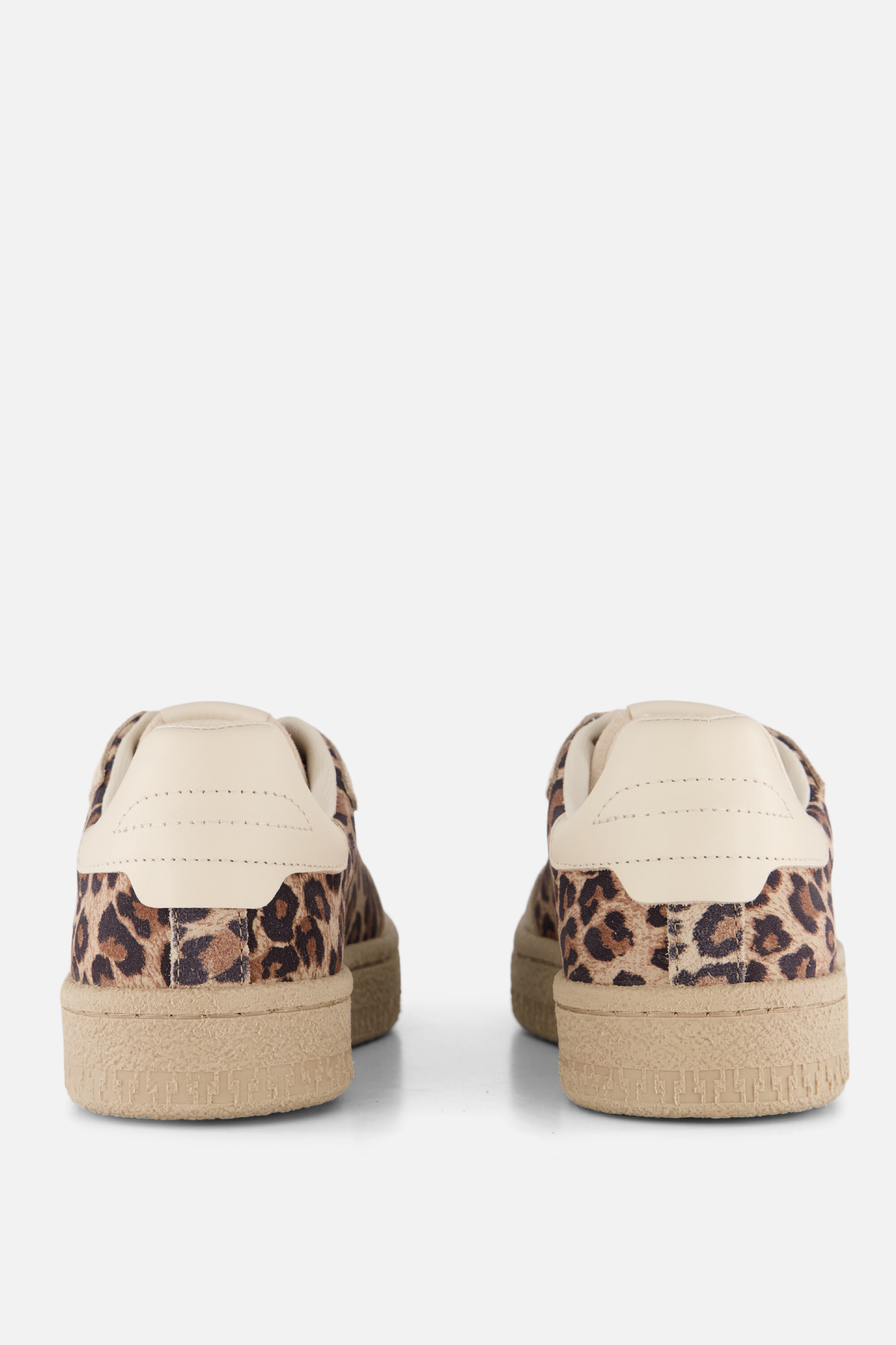 Tamaris Leopard Sneakers beige Leer afbeelding 2