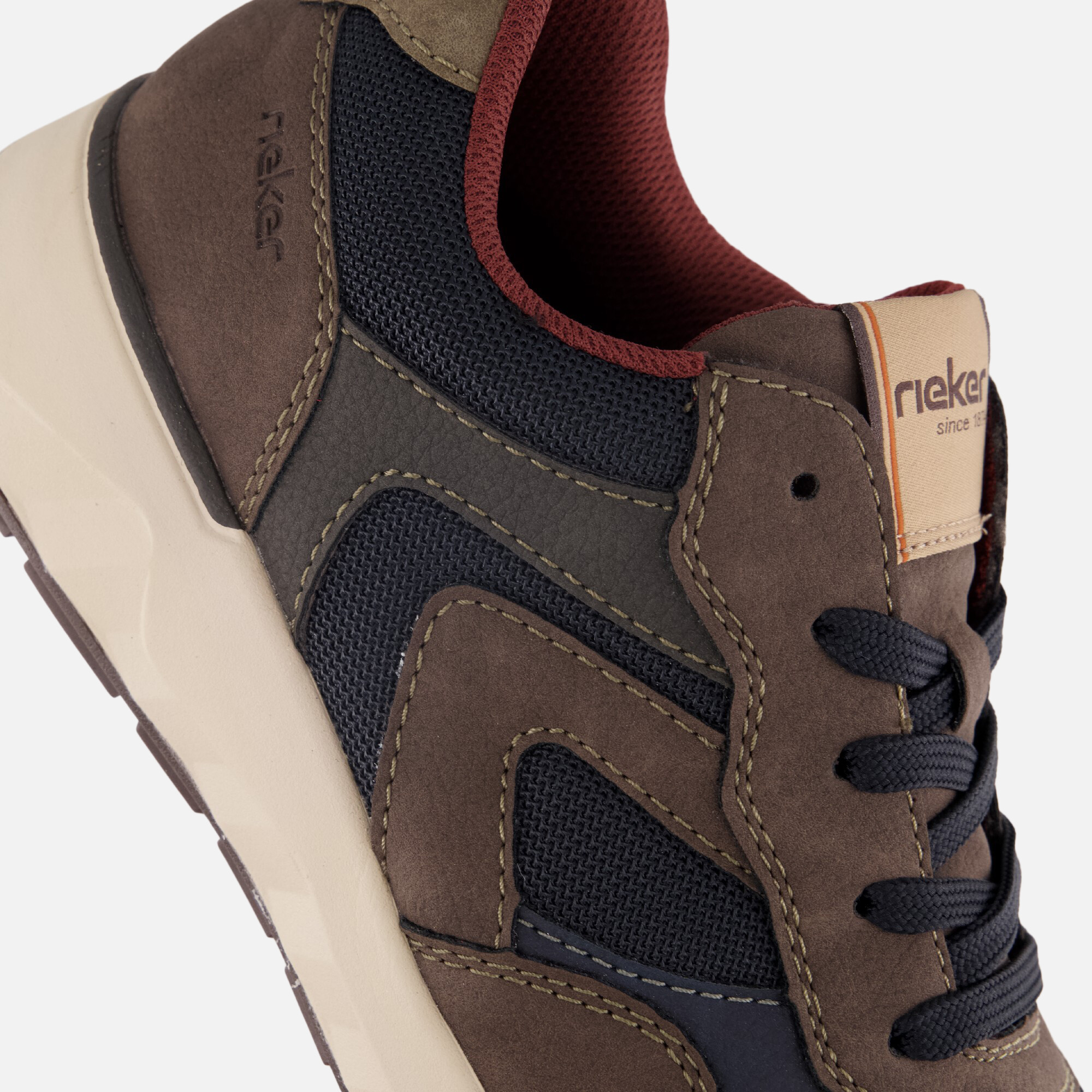 Rieker Sneakers taupe Synthetisch afbeelding 4