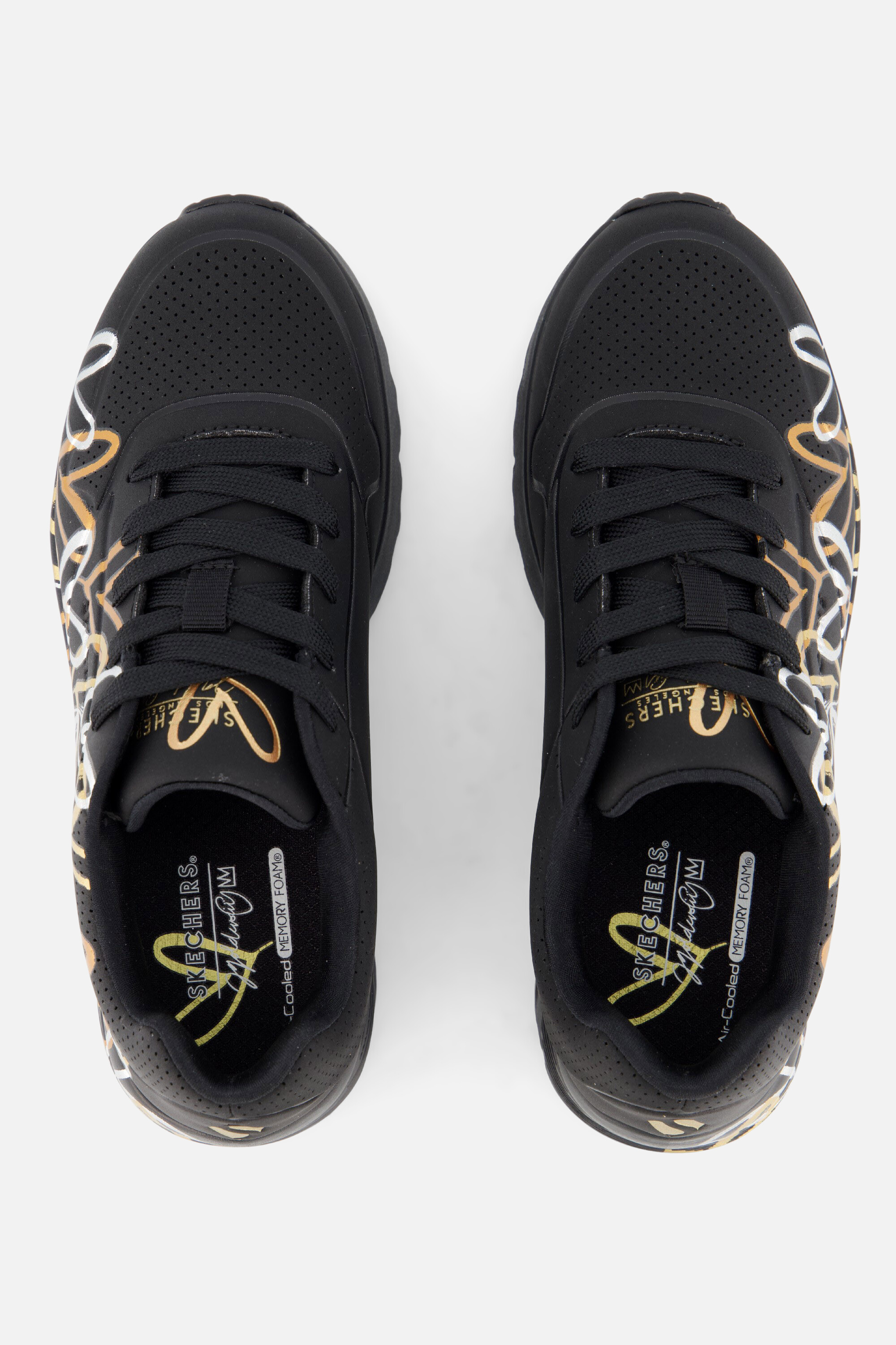 Skechers X Jgoldcrown Uno Lite Sneakers zwart afbeelding 2