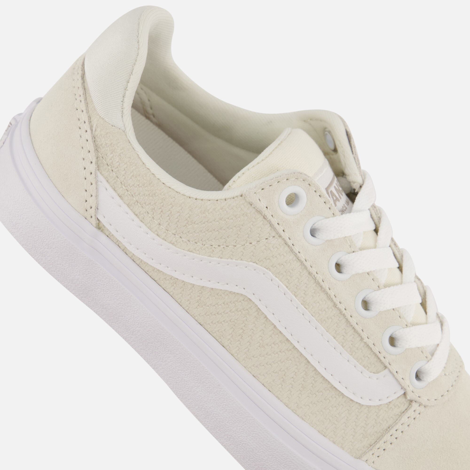 Vans Ward Deluxe Sneakers beige Canvas afbeelding 4