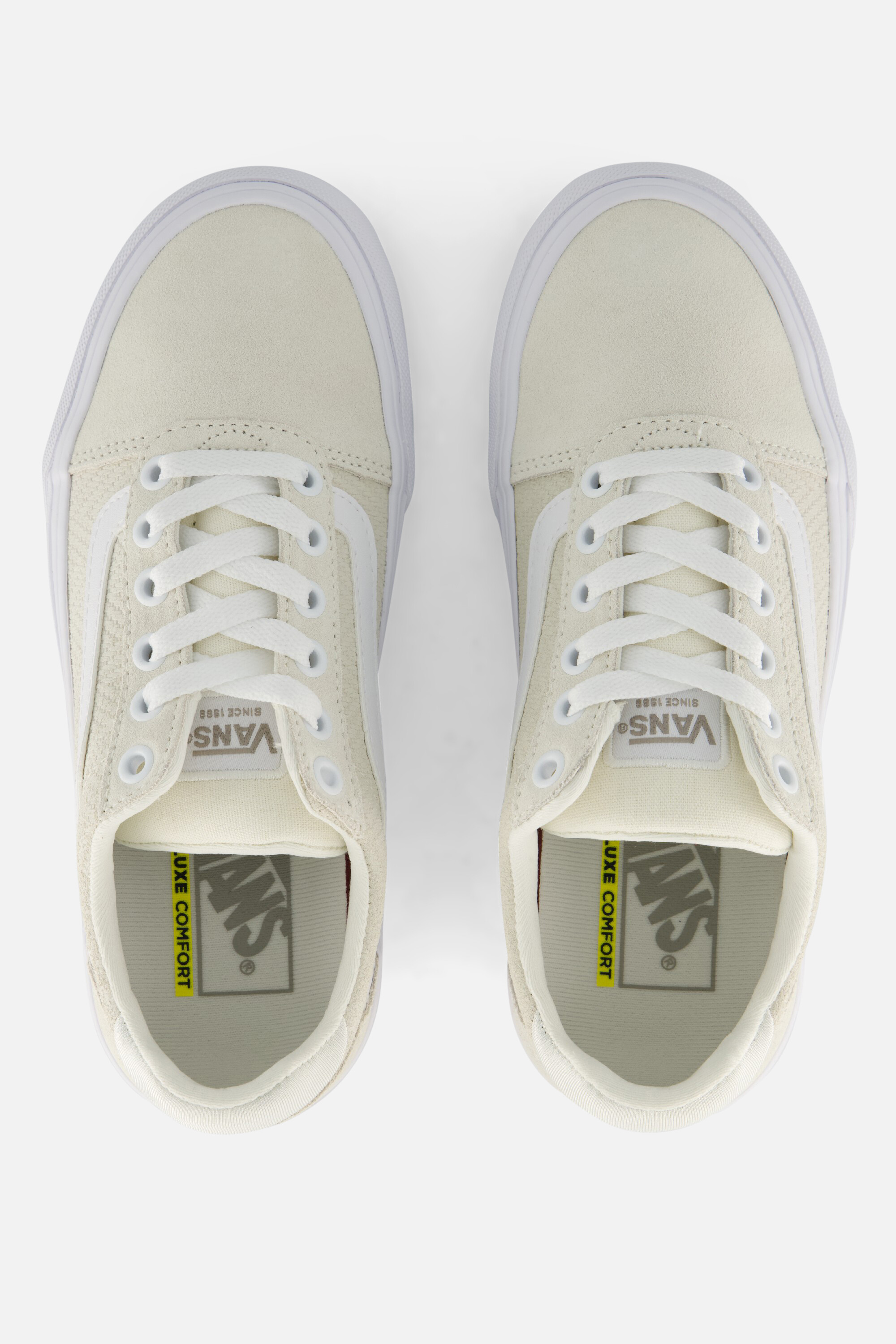 Vans Ward Deluxe Sneakers beige Canvas afbeelding 2