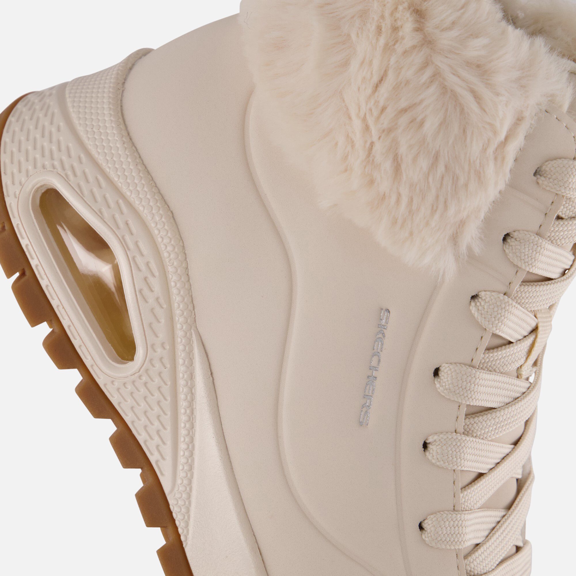 Skechers Uno Rugged Veterboots beige Synthetisch afbeelding 4