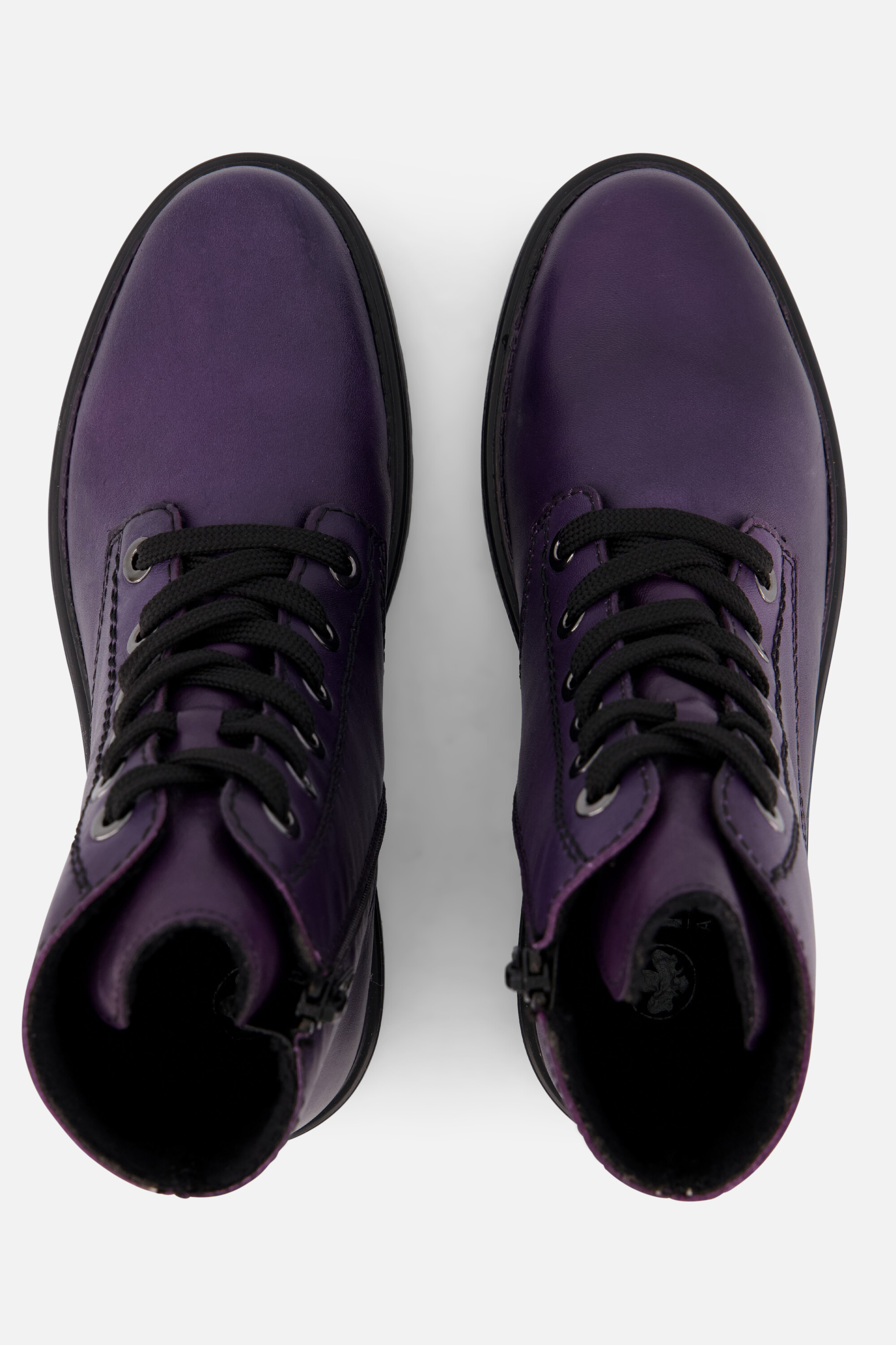Rieker Veterboots paars Synthetisch afbeelding 2